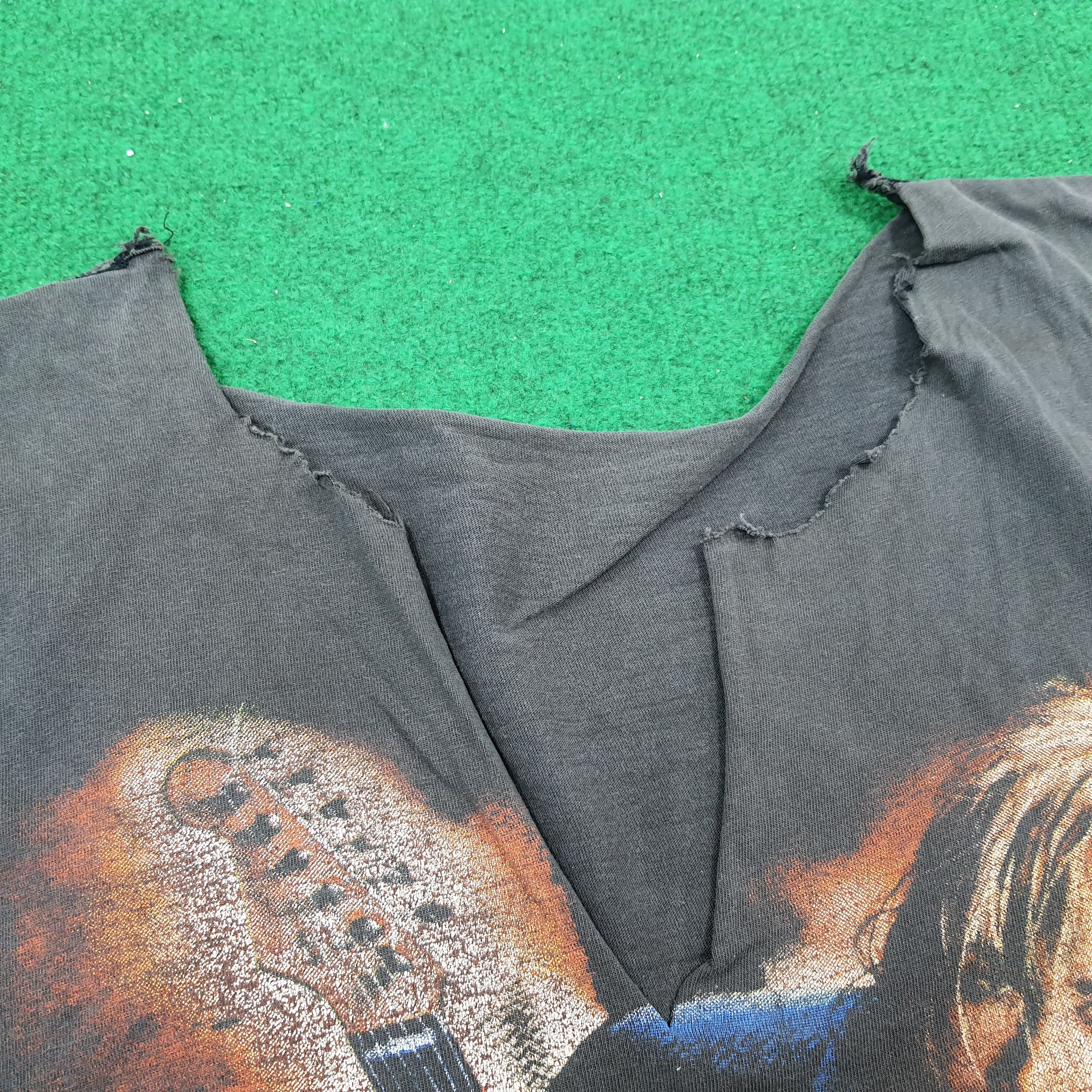 Band Tees × Vintage Vintage NIRVANA Kurt Cobain America Rock Band Tees Size US L / EU 52-54 / 3 - 5 Thumbnail