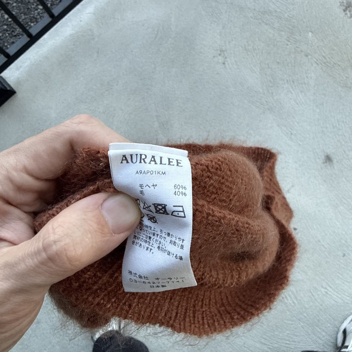 Auralee Auralee Mohair Wool Knit Crewneck Rust Brown/Orange Size US L / EU 52-54 / 3 - 5 Thumbnail