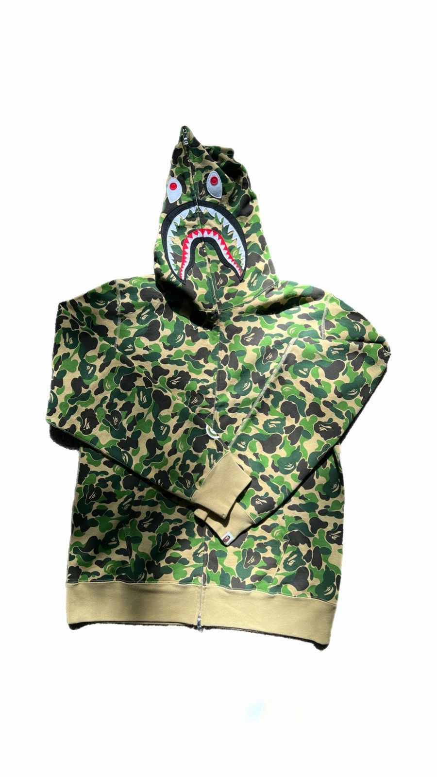 Bape ABC GREEN CAMO BAPE HOODIE Size US XXL / EU 58 / 5 - 4 Thumbnail