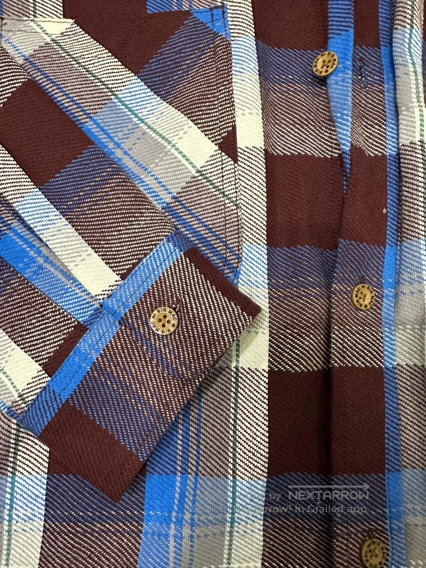 Other N.Hoolywood x Bic Mac Shit Flannel Shirt. Size US XXS / EU 40 - 4 Thumbnail