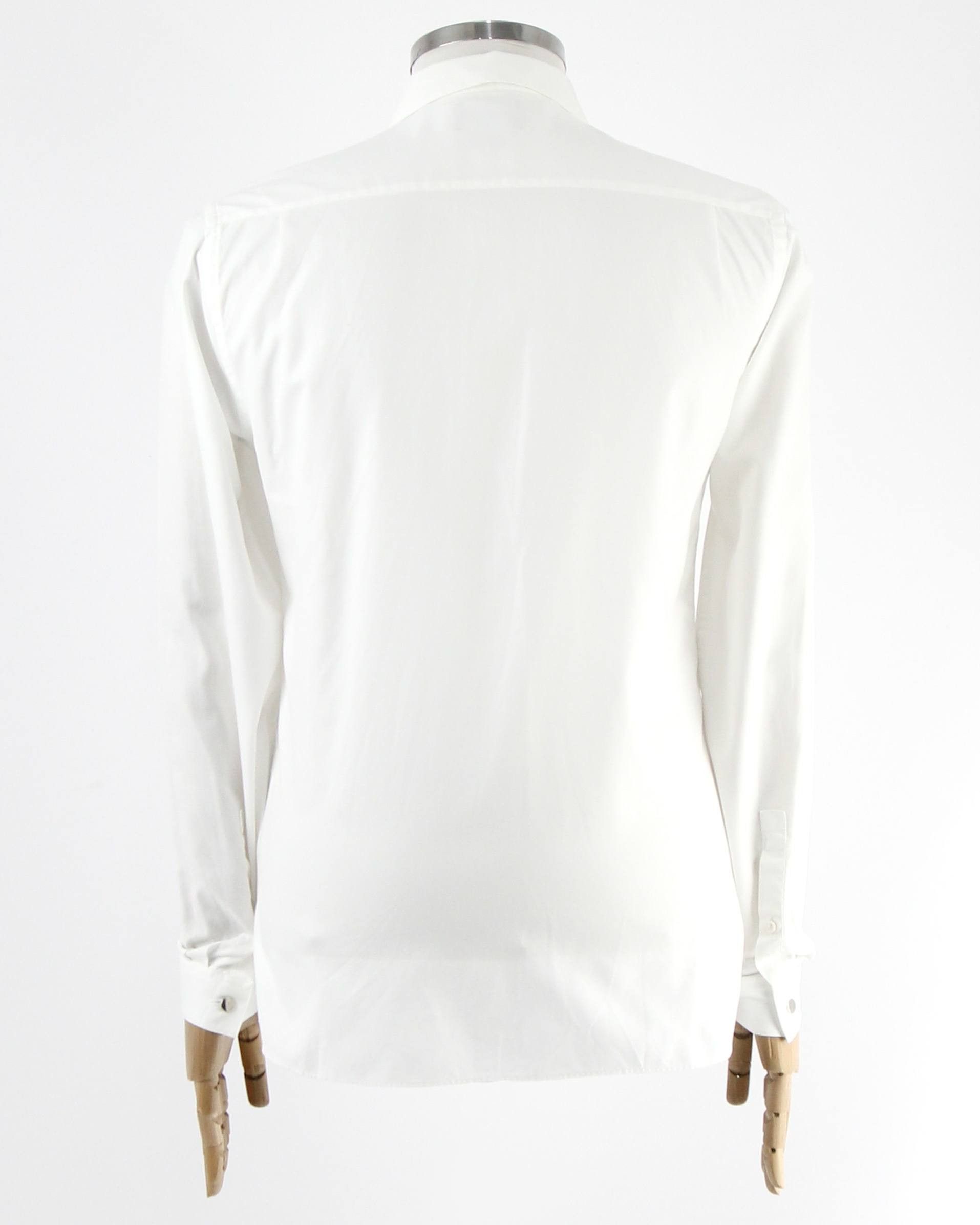 The Kooples THE KOOPLES PARIS White Slim Shirt Size US M / EU 48-50 / 2 - 3 Thumbnail