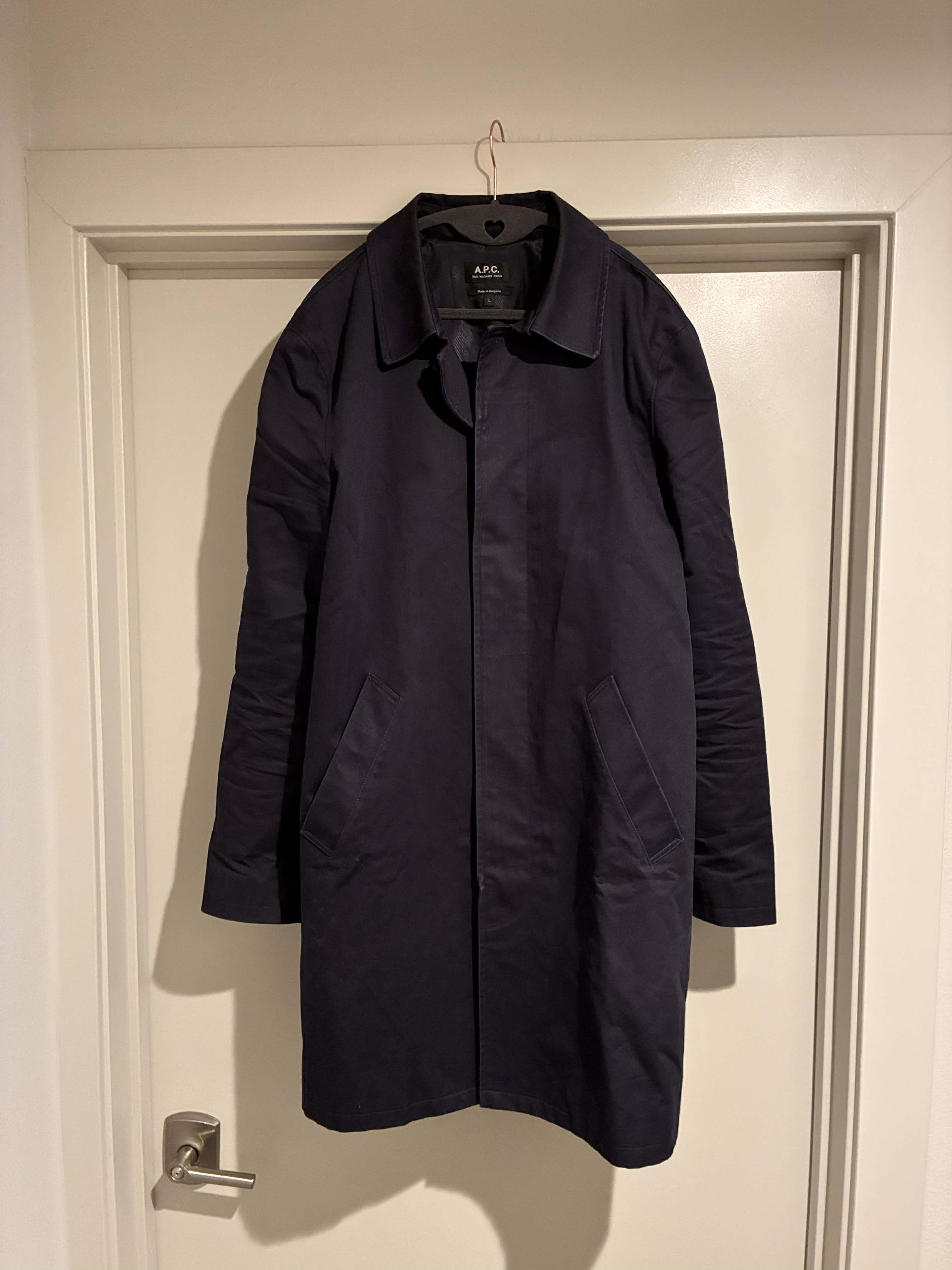 A.P.C. APC gabardine coat Size US L / EU 52-54 / 3 - 1 Thumbnail