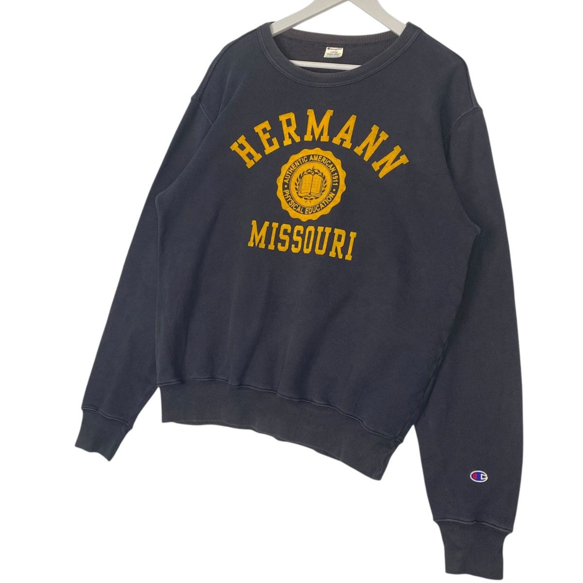 Other Vintage Champion Printed Crewneck Sweatshirt Gray Size L Size US M / EU 48-50 / 2 - 2 Thumbnail