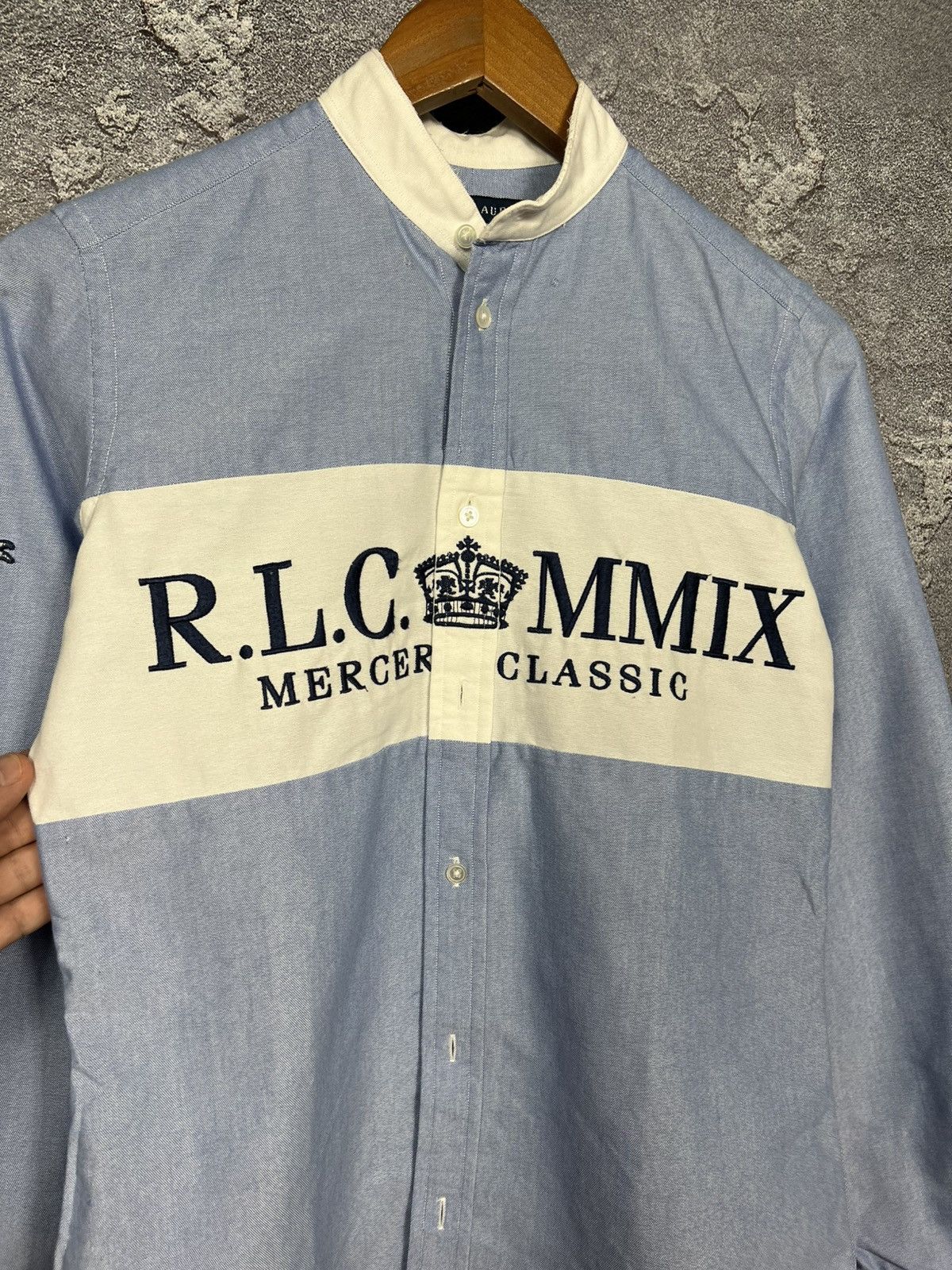 Polo Ralph Lauren Vintage Ralph Lauren Mercer Club Bleecker Classic Shirt Size S / US 4 / IT 40 - 4 Thumbnail