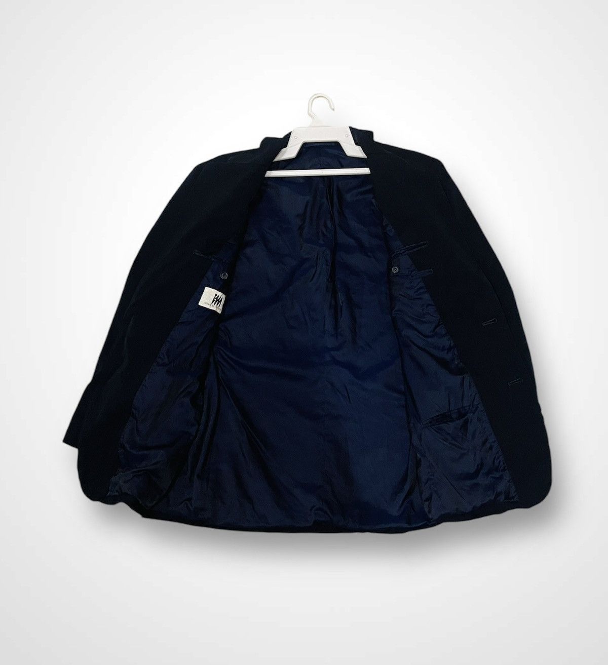 Issey Miyake × Japanese Brand Issey Miyake Product Navy Blue Blazer Size US M / EU 48-50 / 2 - 3 Thumbnail