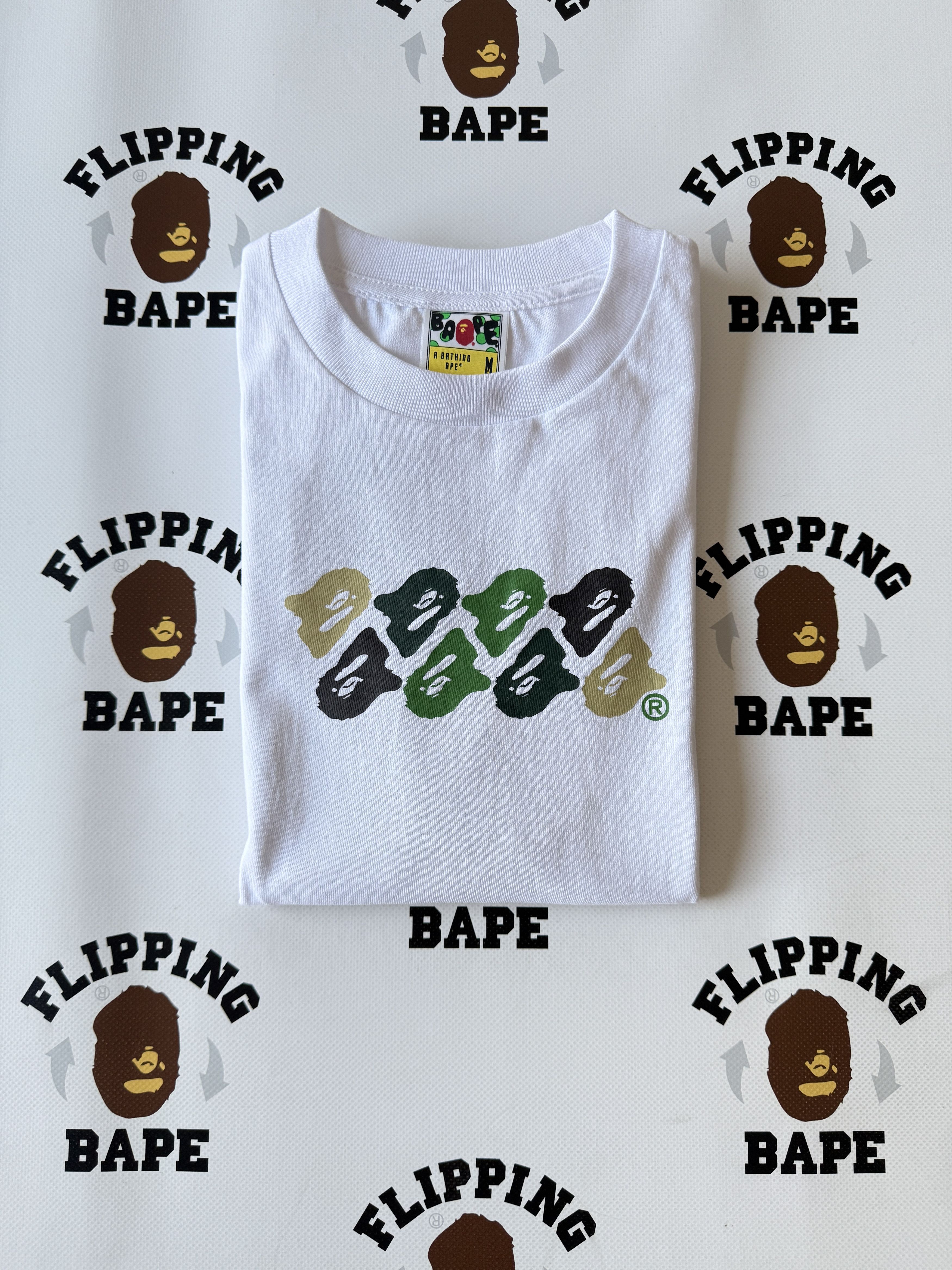 Bape BAPE ABC CAMO TEE Size US M / EU 48-50 / 2 - 9 Thumbnail