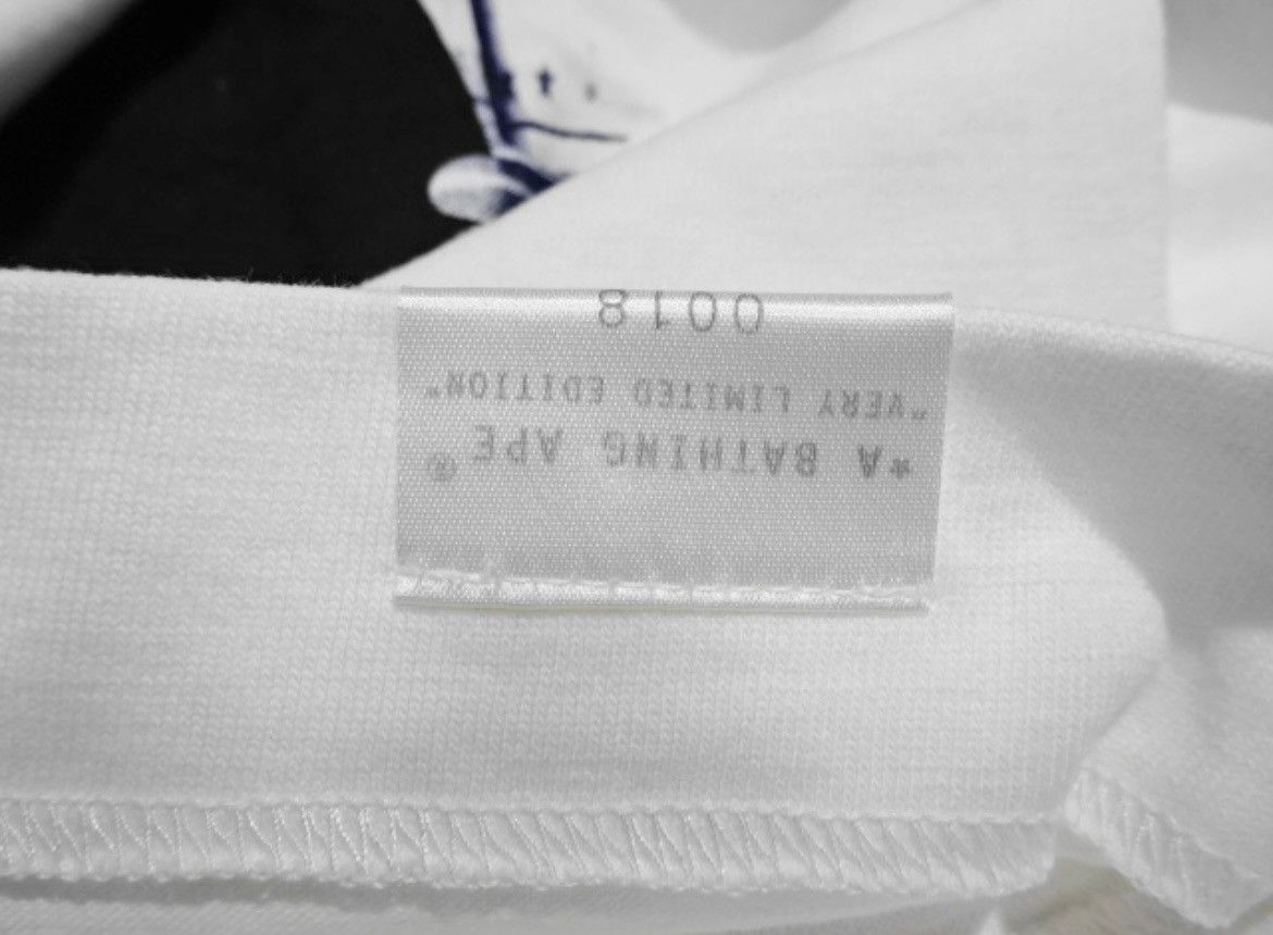 Bape VERY RARE OG A BATHING APE X NIGO HAND PRINTED TEE Size US L / EU 52-54 / 3 - 7 Thumbnail