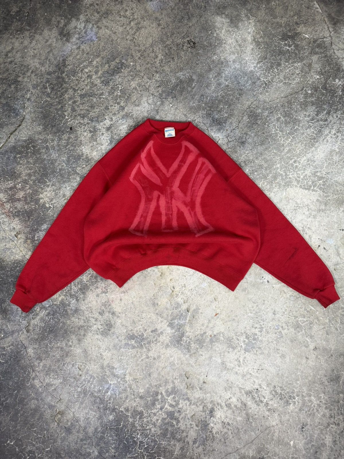 Japanese Brand × Vintage Vintage Yankees Crewneck Size US XL / EU 56 / 4 - 1 Thumbnail