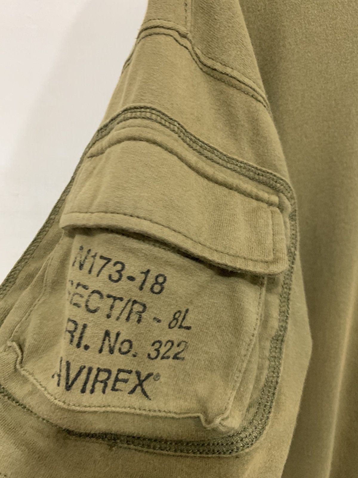 Avirex 🔥 🔥🔥 Avirex USA Army Style T-shirt Faded Colour Size US XL / EU 56 / 4 - 4 Thumbnail
