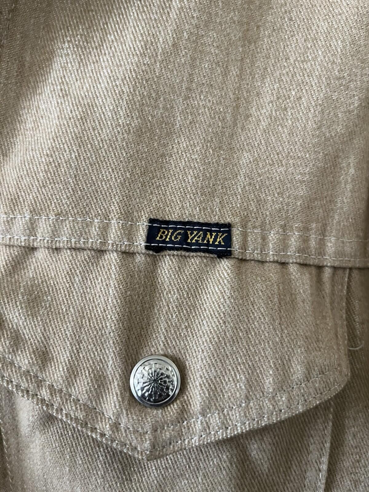 Other Vintage Big Yank Permanent Press Work Shirt Tan XL 60s/70s Size US XL / EU 56 / 4 - 2 Thumbnail