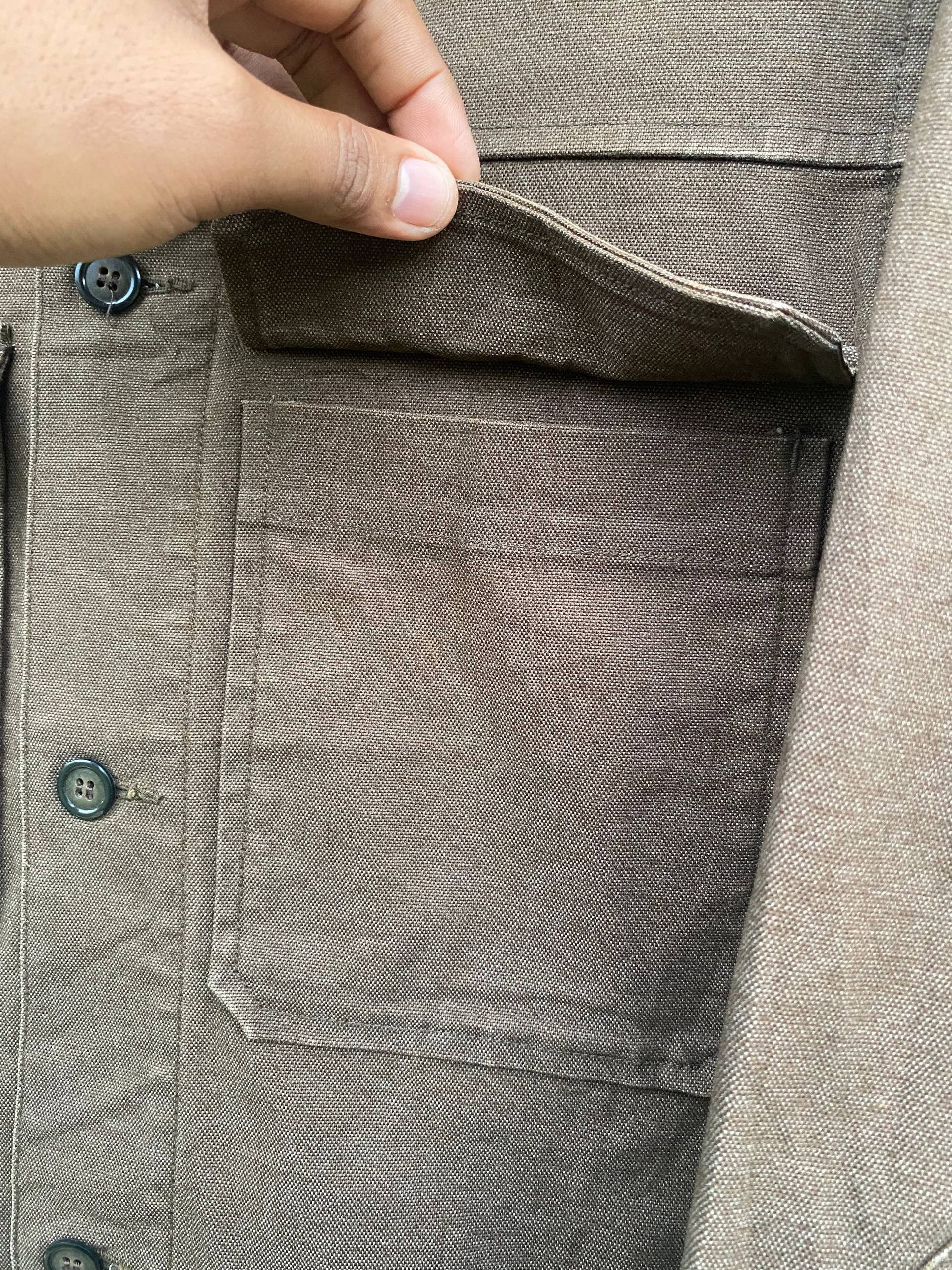 Japanese Brand Rough Trade Workshirt Jacket Size US M / EU 48-50 / 2 - 3 Thumbnail