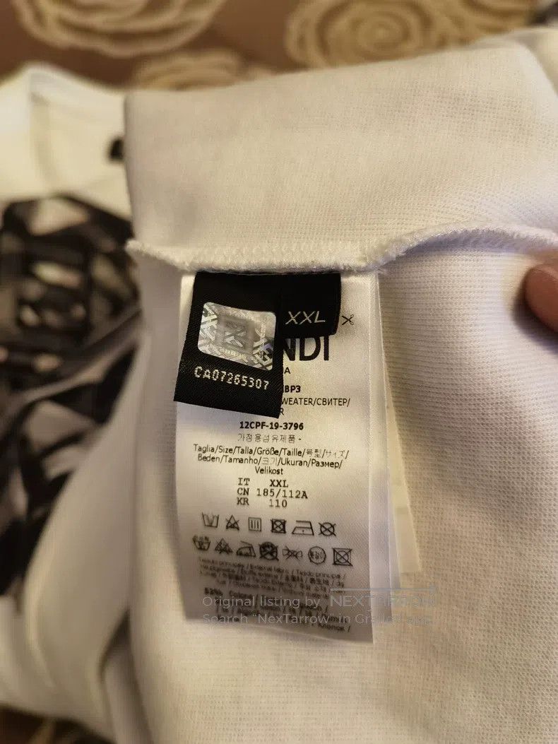 Fendi Fendi Sweatshirt Size US XXL / EU 58 / 5 - 5 Thumbnail