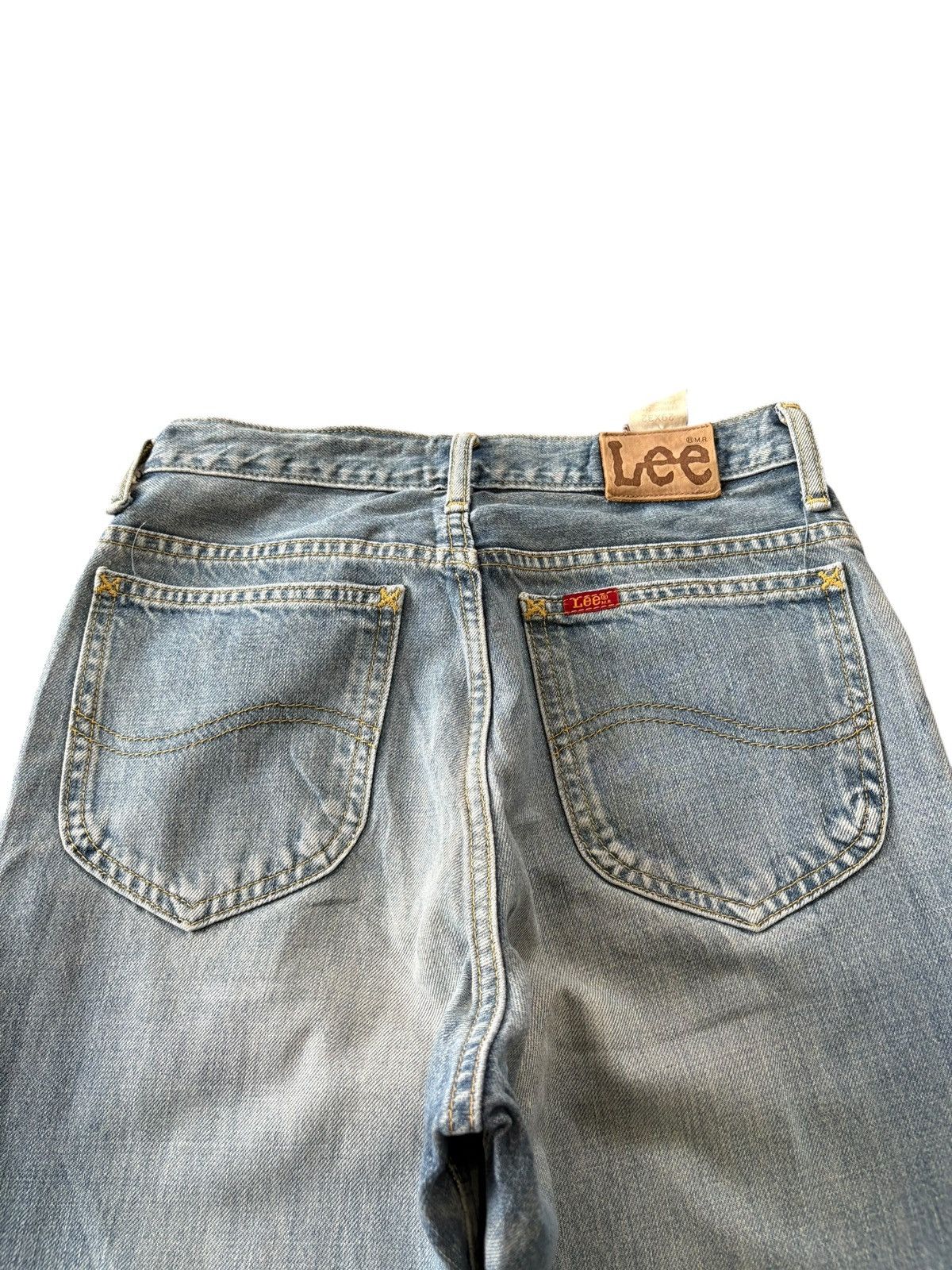 Lee Vintage 90s Lee Riders Faded Distressed Flare Jeans Size 29" - 8 Thumbnail