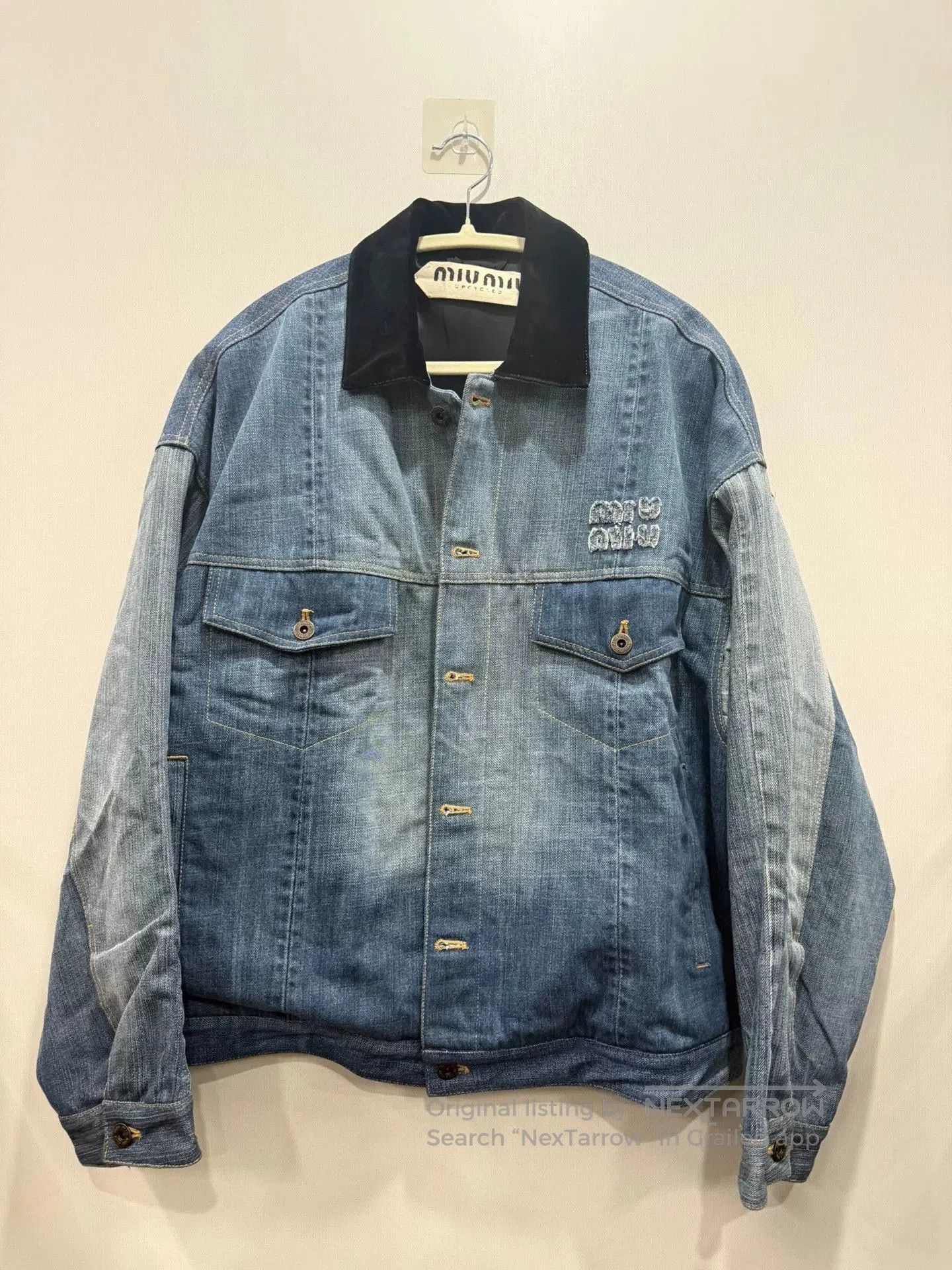 Miu Miu Miumiu Denim Jacket Size 36. Size XS / US 0-2 / IT 36-38 - 1 Thumbnail