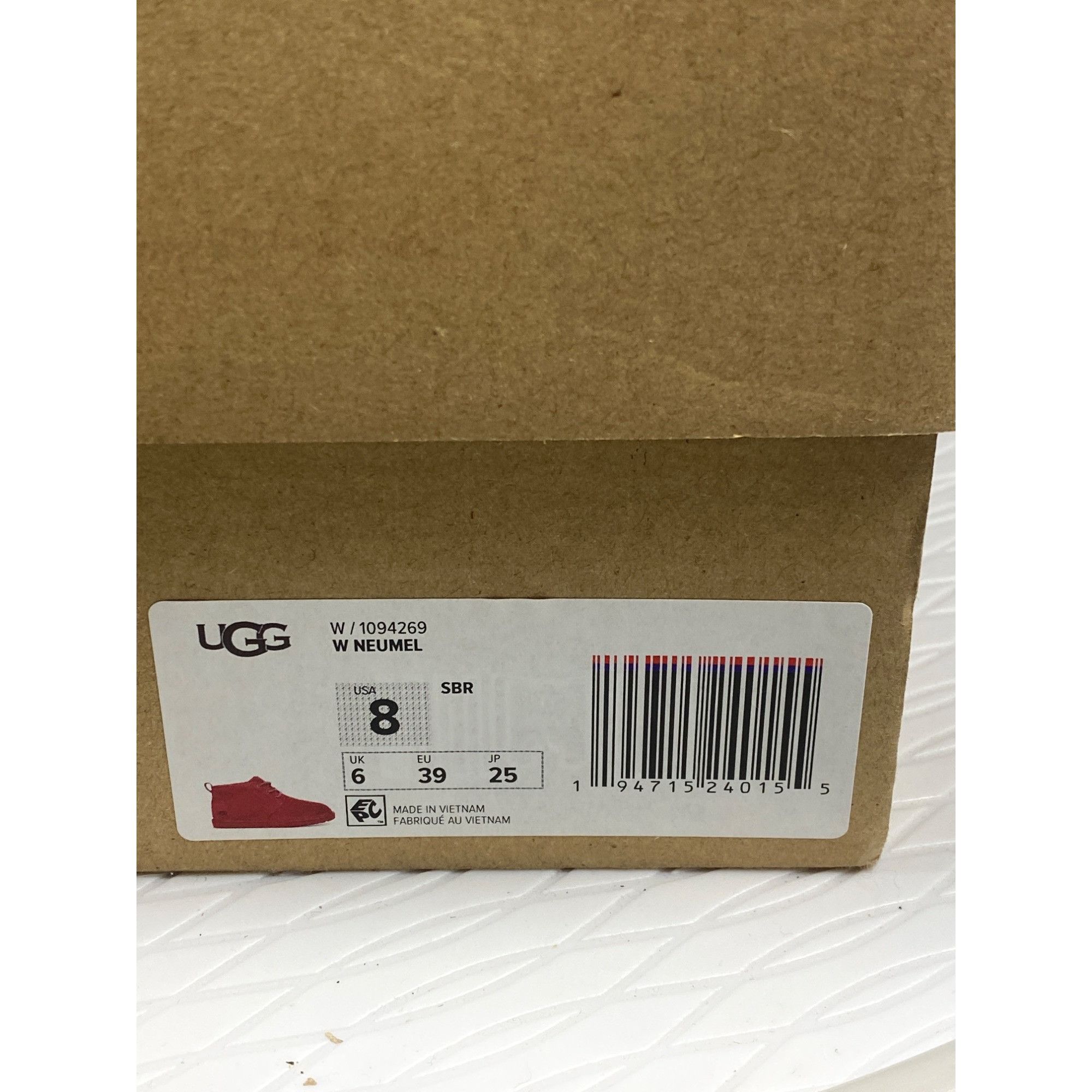 Ugg New UGG NEUMEL Mid Top Casual Snow Boots Suede Red Fur Women Size US 8 / IT 38 - 4 Thumbnail