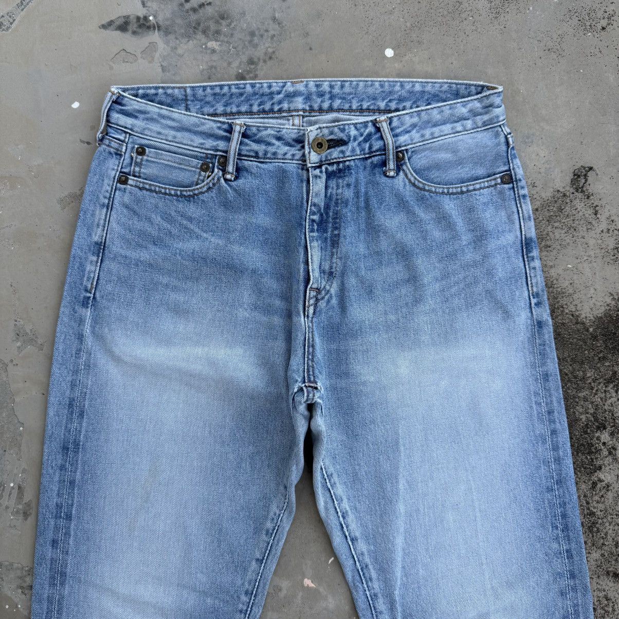 Japan Blue × Jean × Vintage VINTAGE COTE D IVOIRY FADED JEAN DENIM PANTS Size US 32 / EU 48 - 3 Thumbnail