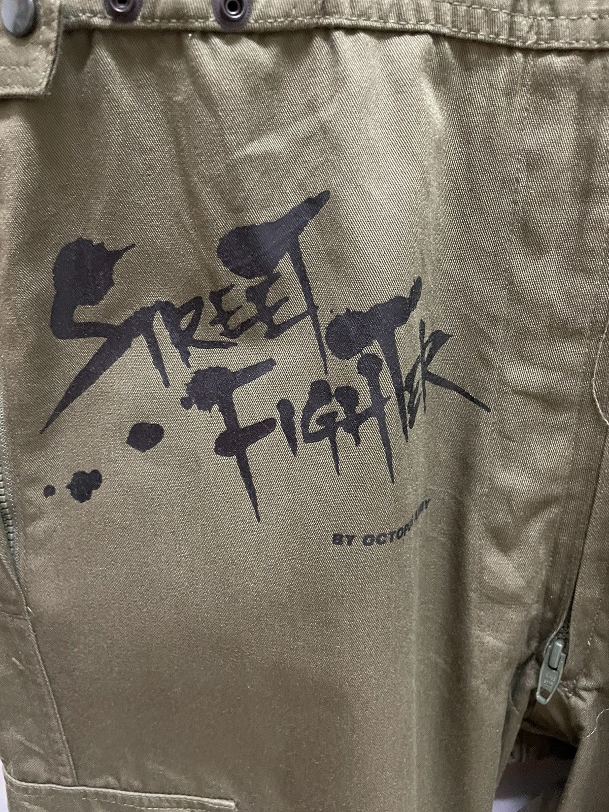 Japanese Brand Street Fighter Octopus Army Jumpsuit Coverall Size US 34 / EU 50 - 9 Thumbnail