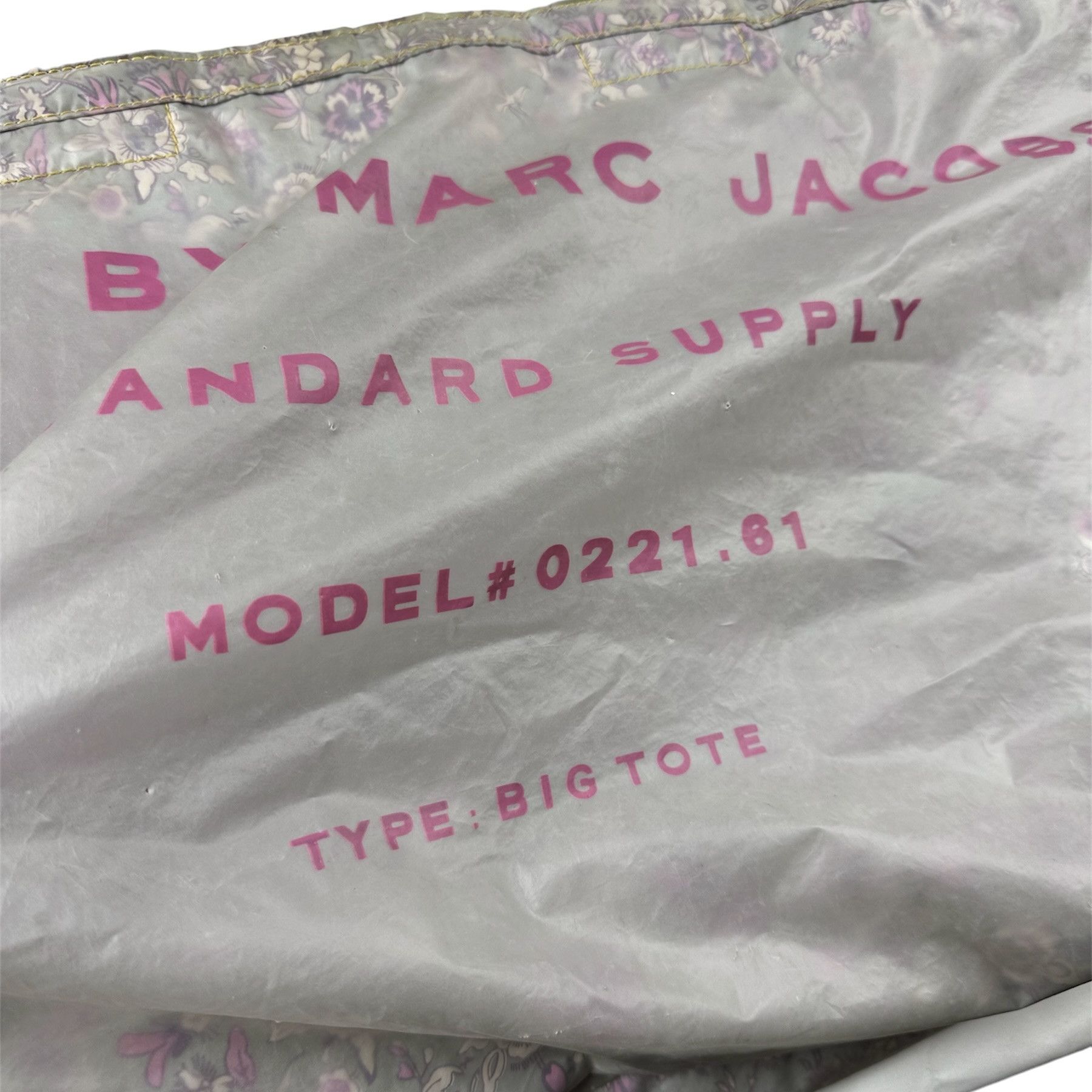 Marc Jacobs two layers transparent flowers printed bag Size ONE SIZE - 3 Thumbnail