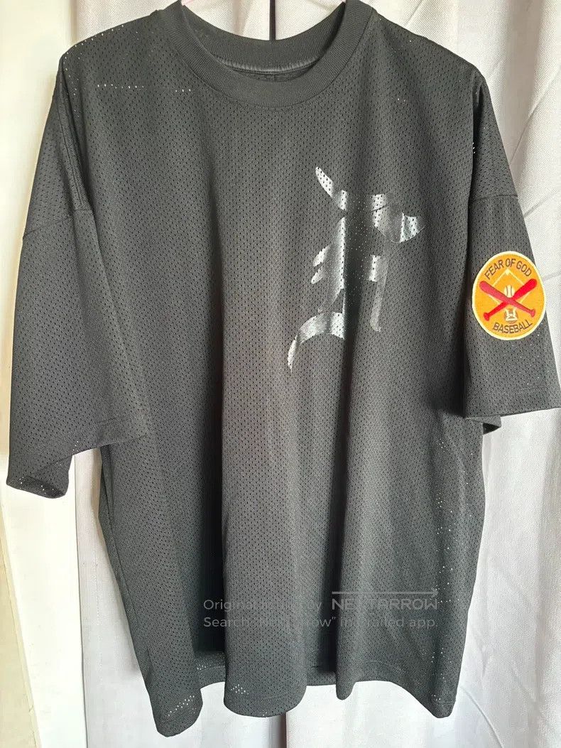 Fear of God Fear of God 5th black mesh medal short sleeves Size US M / EU 48-50 / 2 - 1 Thumbnail