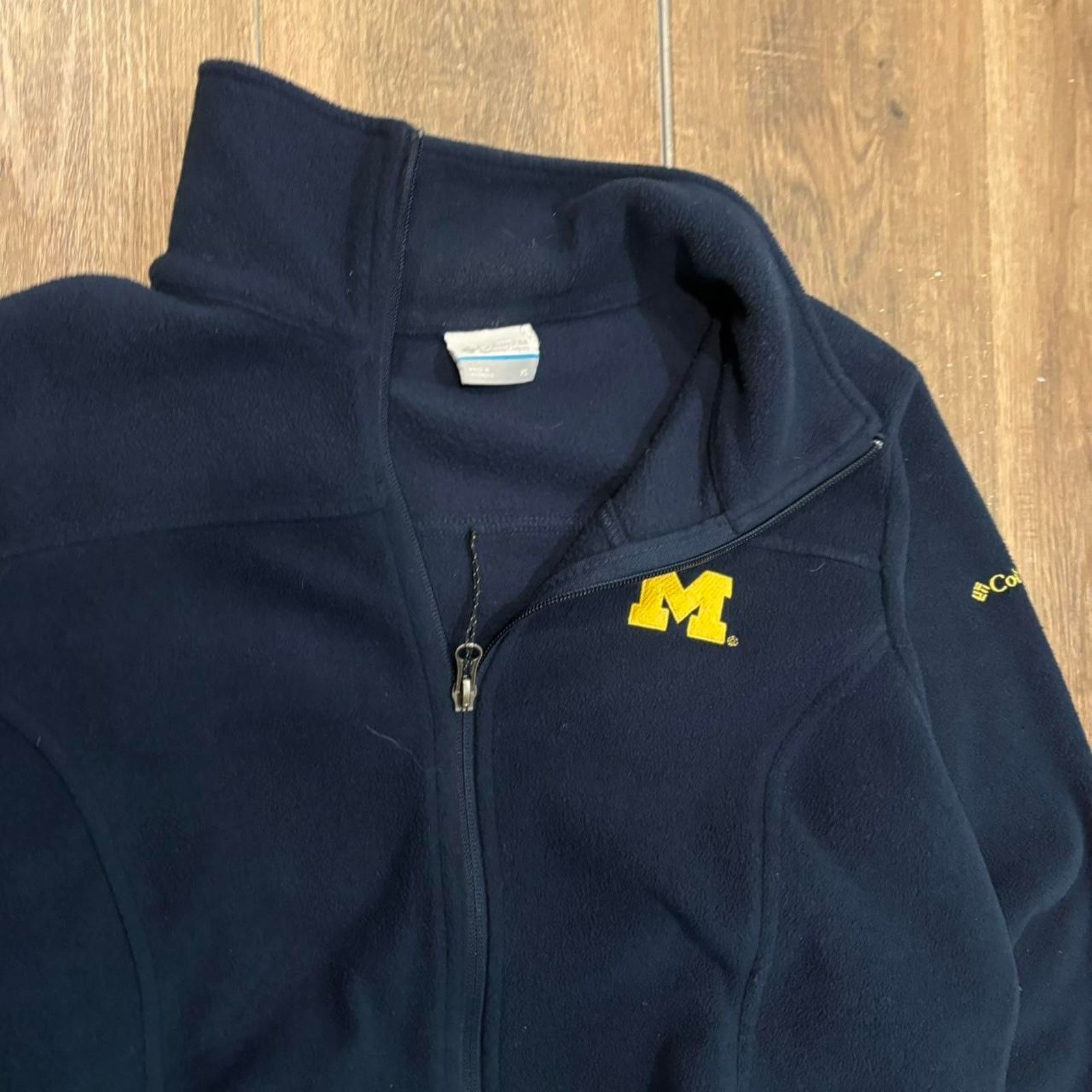 Columbia Y2k columbia sportswear fleece jacket Michigan university Size XL / US 12-14 / IT 48-50 - 2 Thumbnail