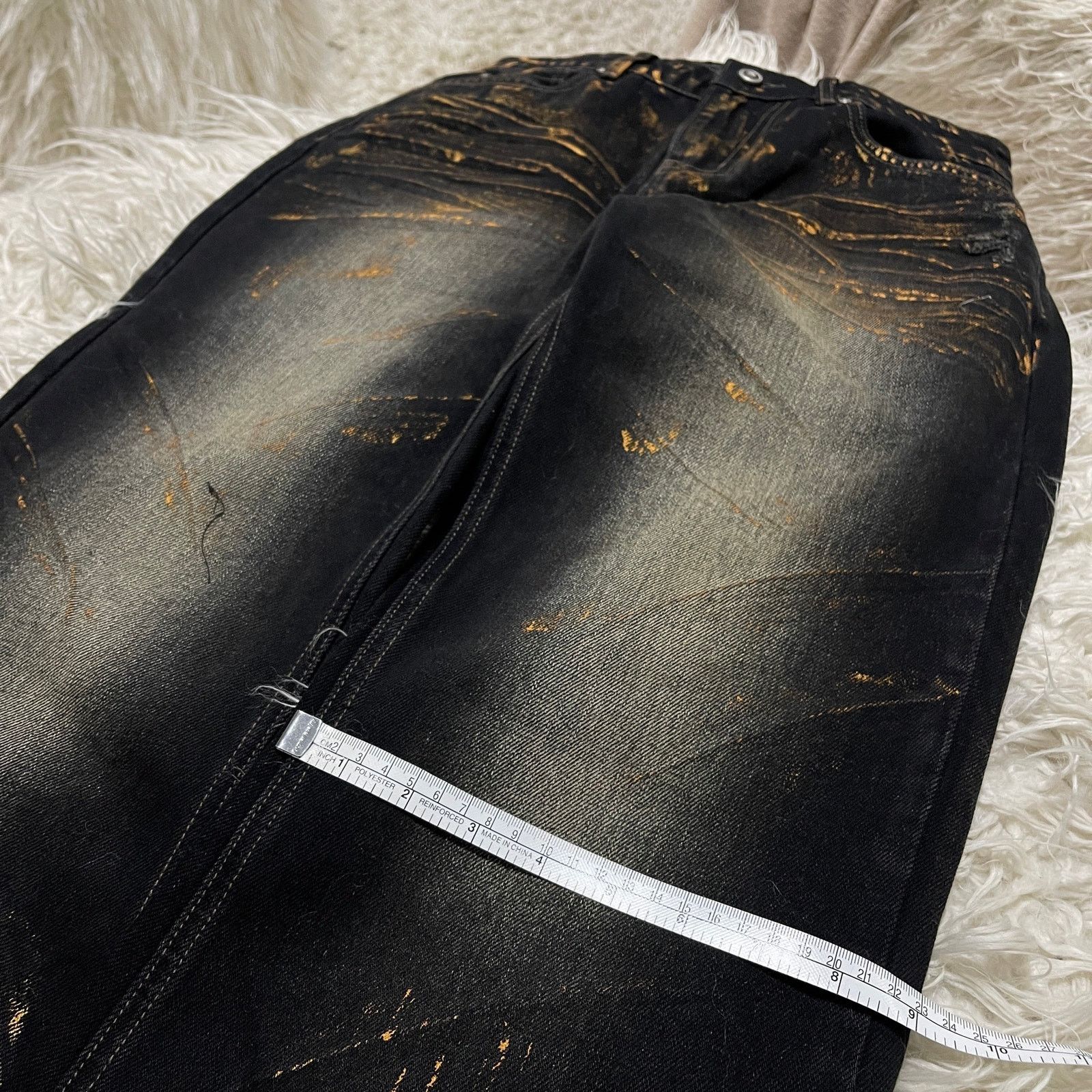 Hysteric Glamour Vintage Japanese Brand Faded Low-rise Bootcut Denim Jeans Size 30" / US 8 / IT 44 - 19 Thumbnail