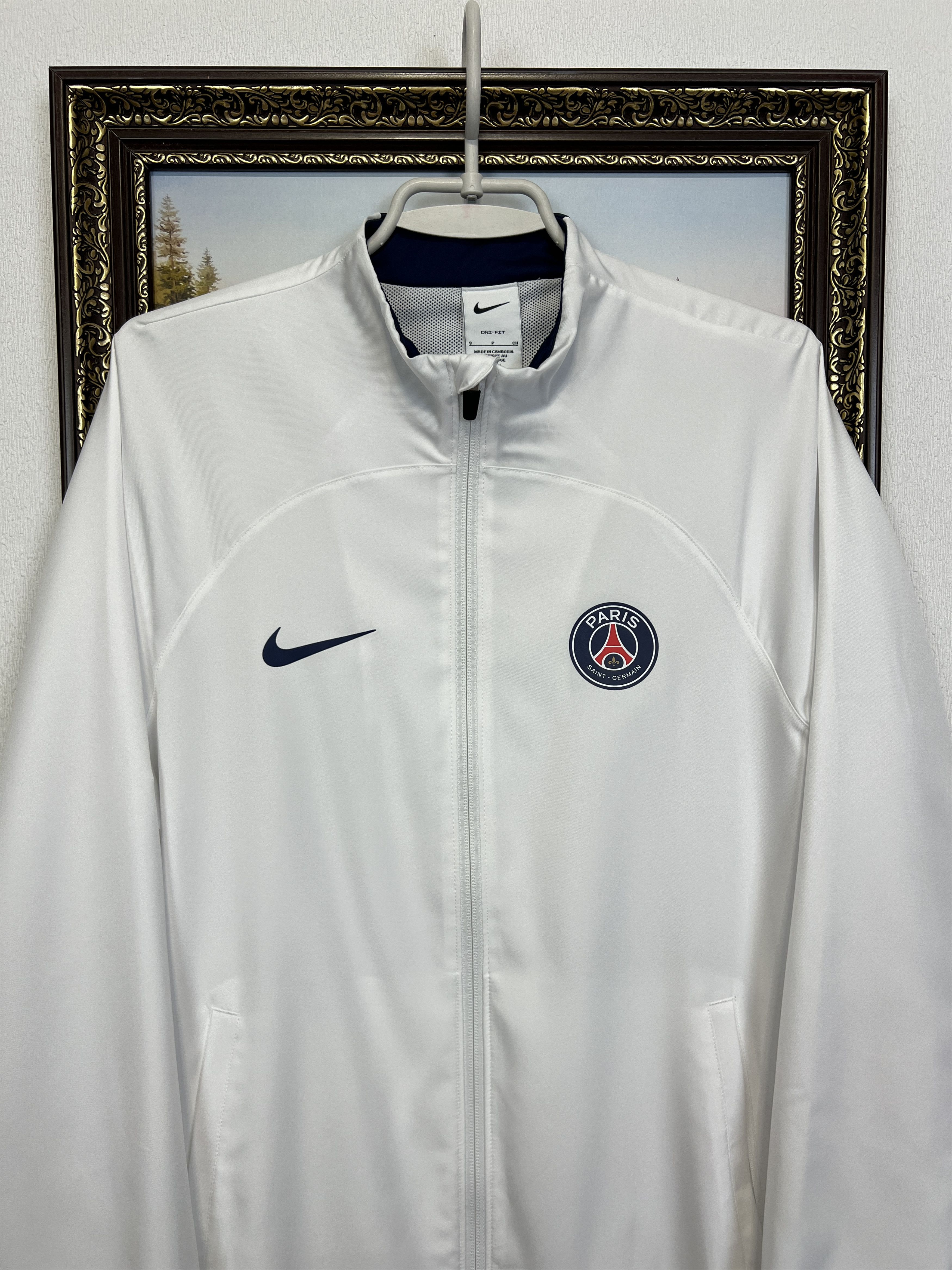 Nike Paris Saint-Germain PSG Football Jacket Soccer Track Top Size US S / EU 44-46 / 1 - 2 Thumbnail