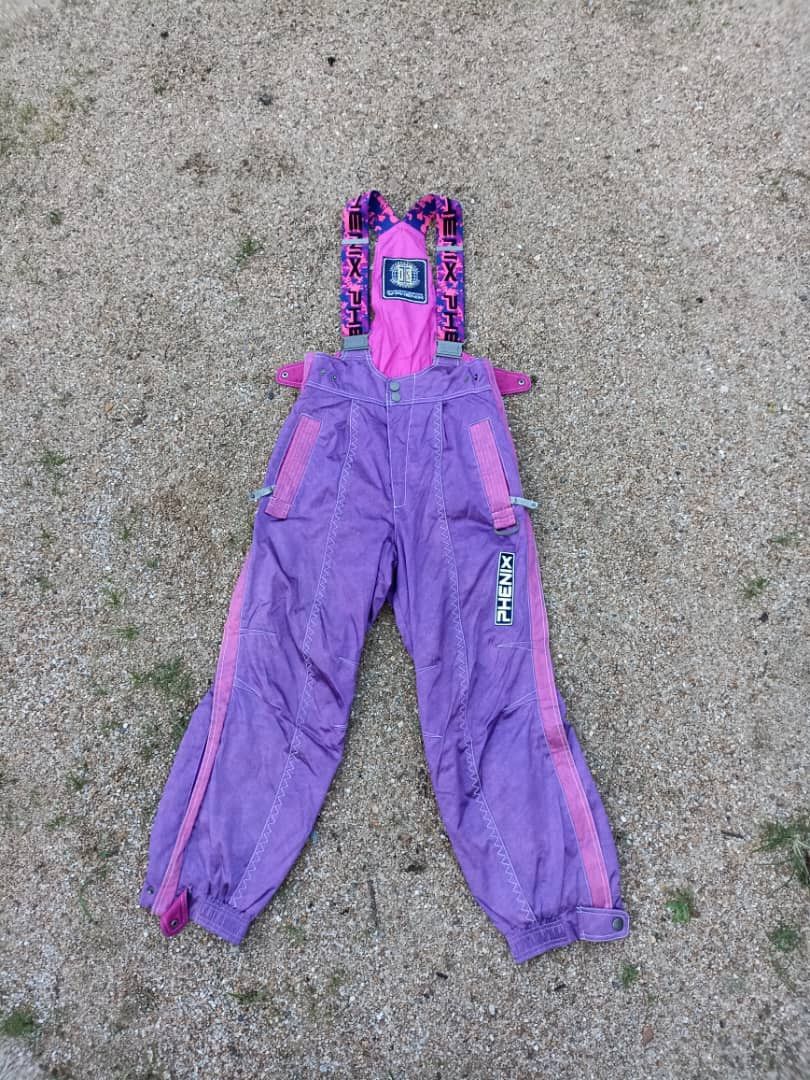 Phenix ski pants full zipper(both side)