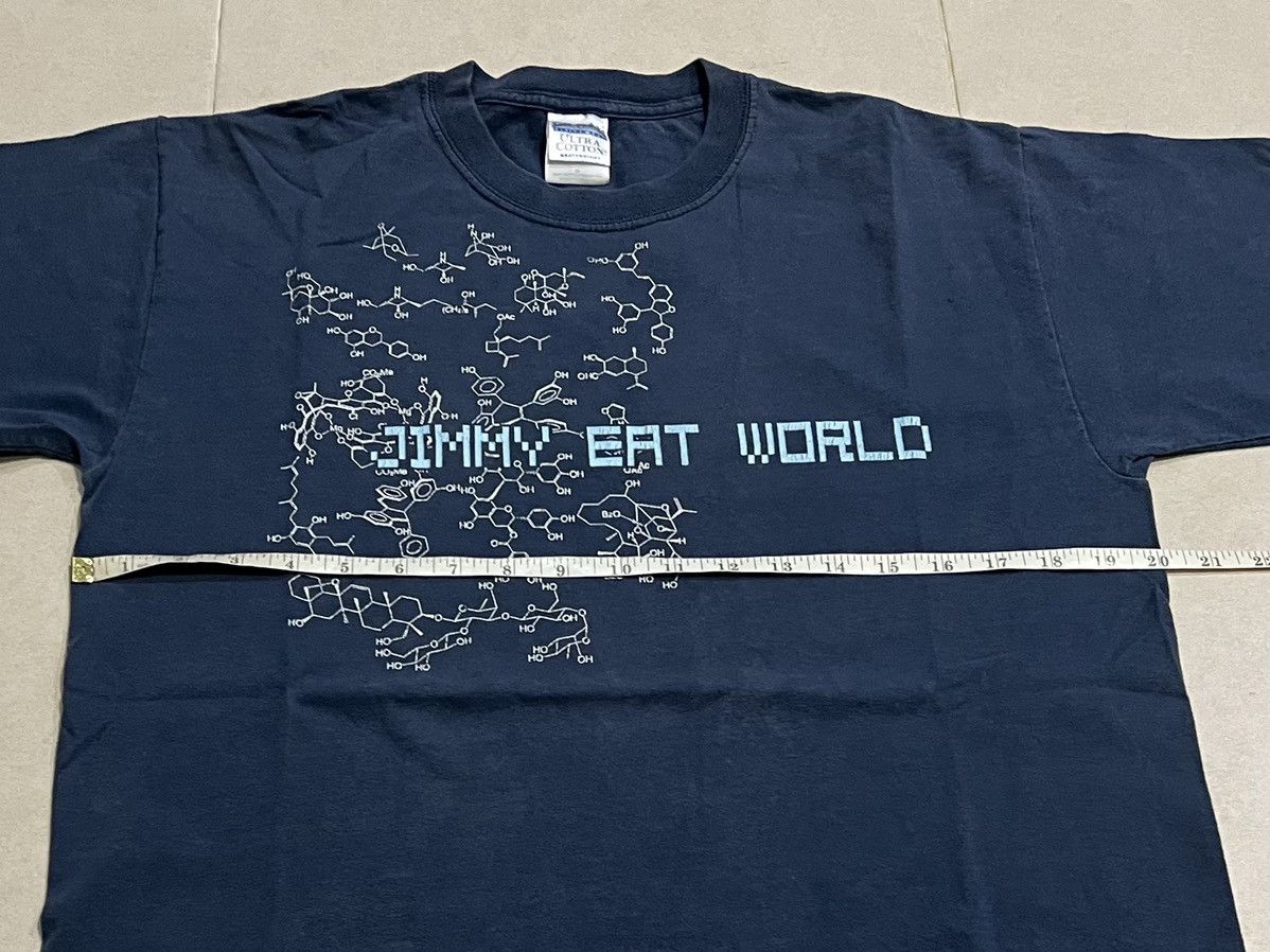 Band Tees Vtg Jimmy Eat World Shirt (2004) Size US M / EU 48-50 / 2 - 8 Thumbnail