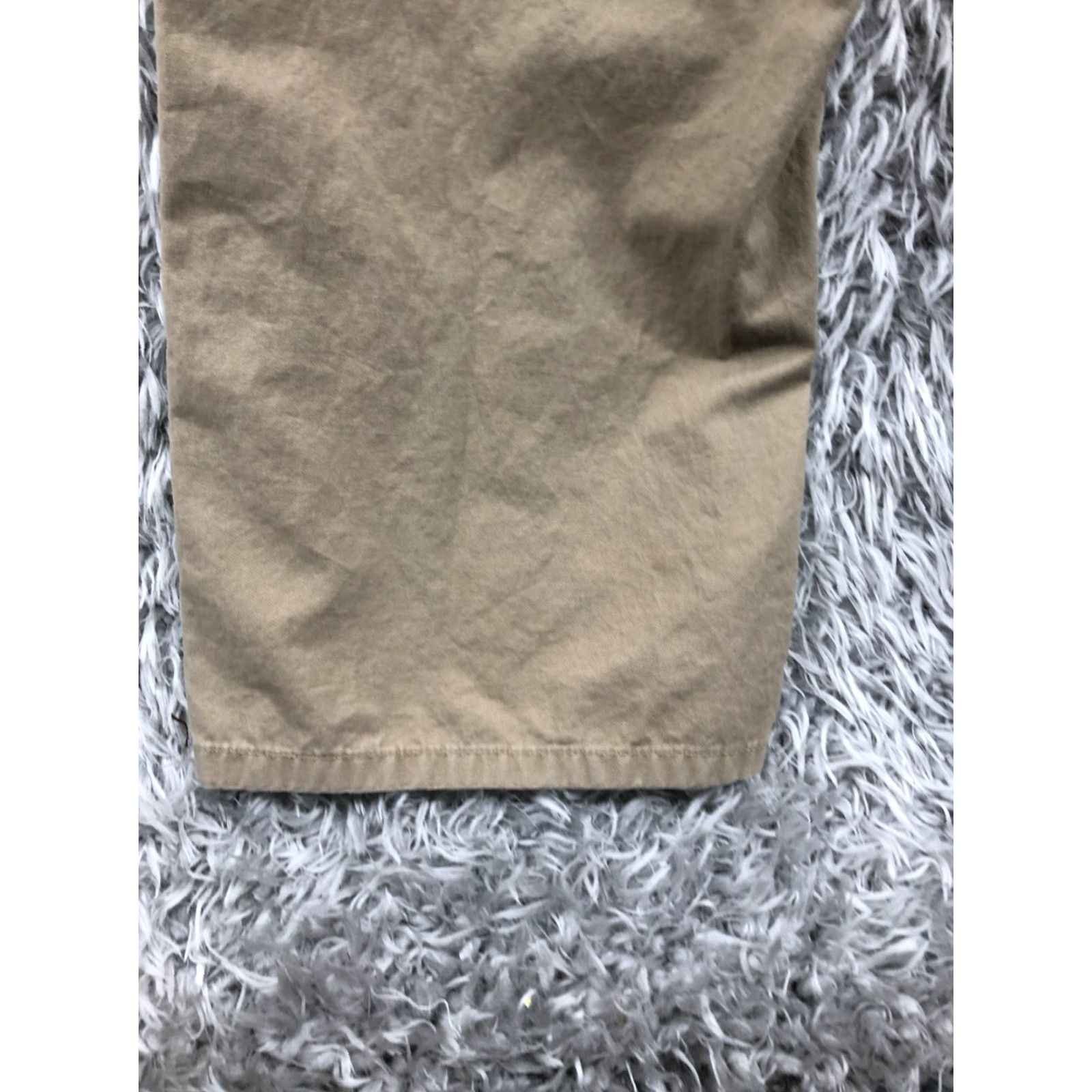 Vintage Sonoma Chino Pants 32x32 Beige Medium Wash Logo Flat Front 5-Pocket Classic Straight Men’s Pants Size US 32 / EU 48 - 7 Thumbnail