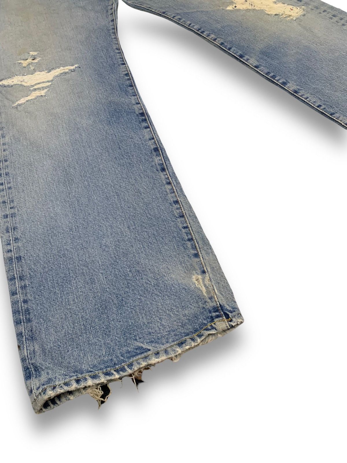 Hysteric Glamour Vintage Spellbound DMG Selvedge Patched Distressed Jeans Size US 32 / EU 48 - 13 Thumbnail