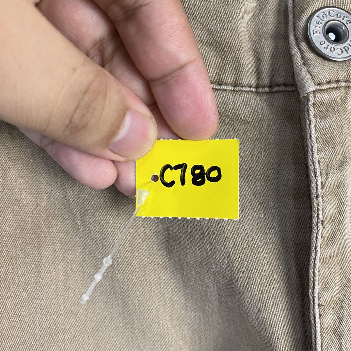 Japanese Brand DL Field Core Beige Joggers cargo Pants #C780 Size US 27 - 13 Thumbnail