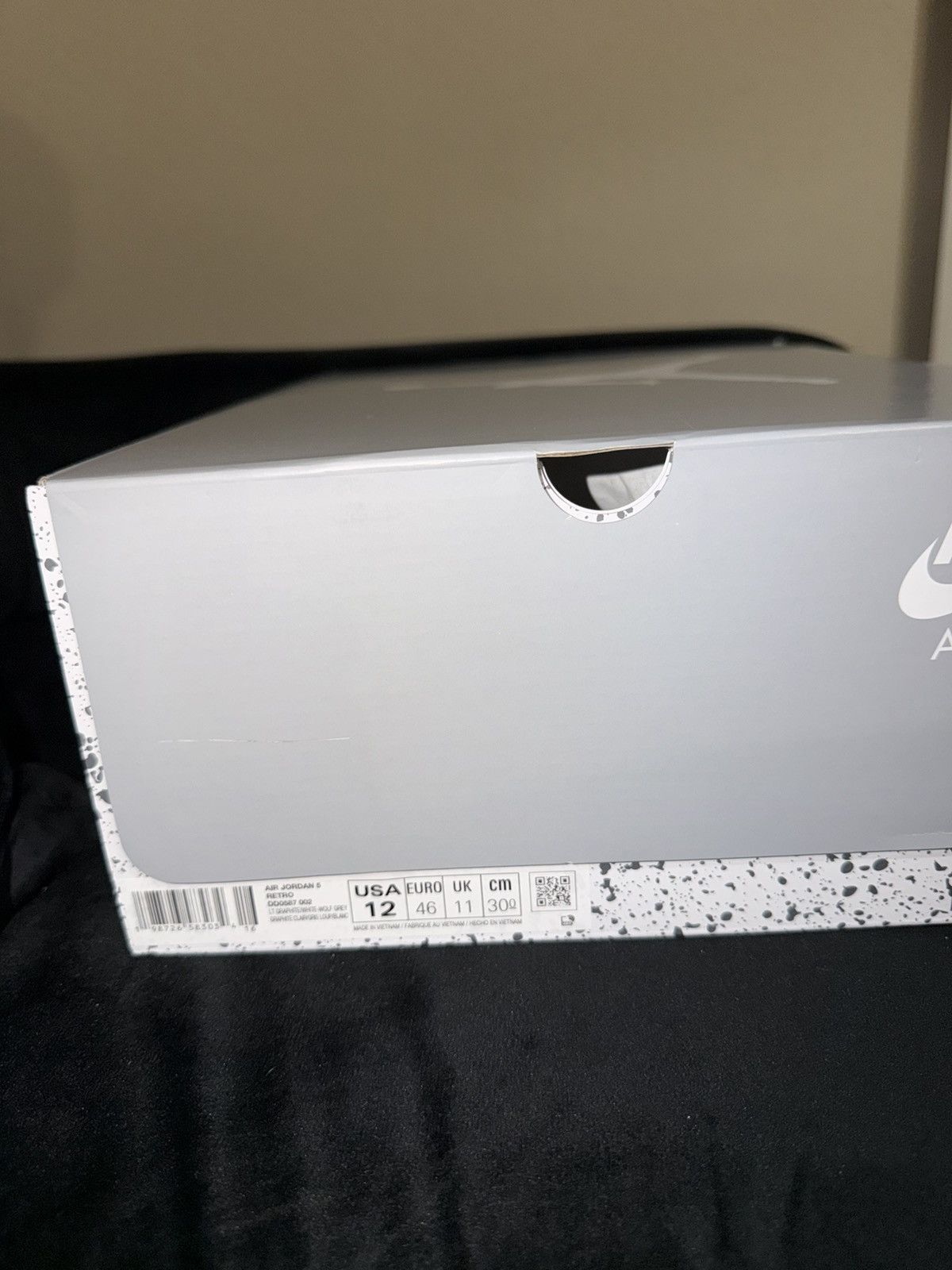 Jordan Brand Wolf gray 5s Size US 12 / EU 45 - 7 Thumbnail