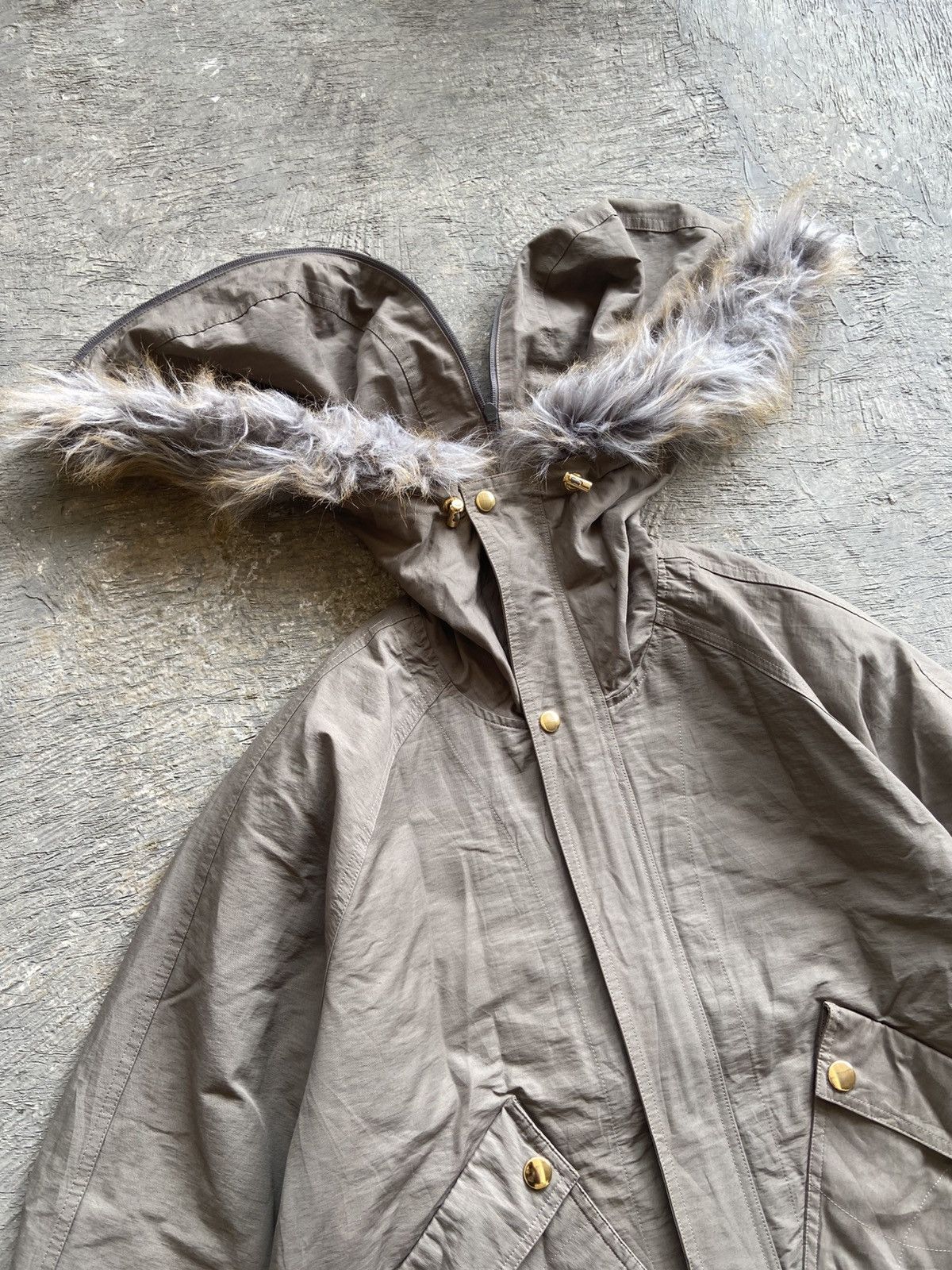 Issey Miyake 2000s Mercibaucoup - Apocalypse Style Fur Jacket Size US L / EU 52-54 / 3 - 3 Thumbnail