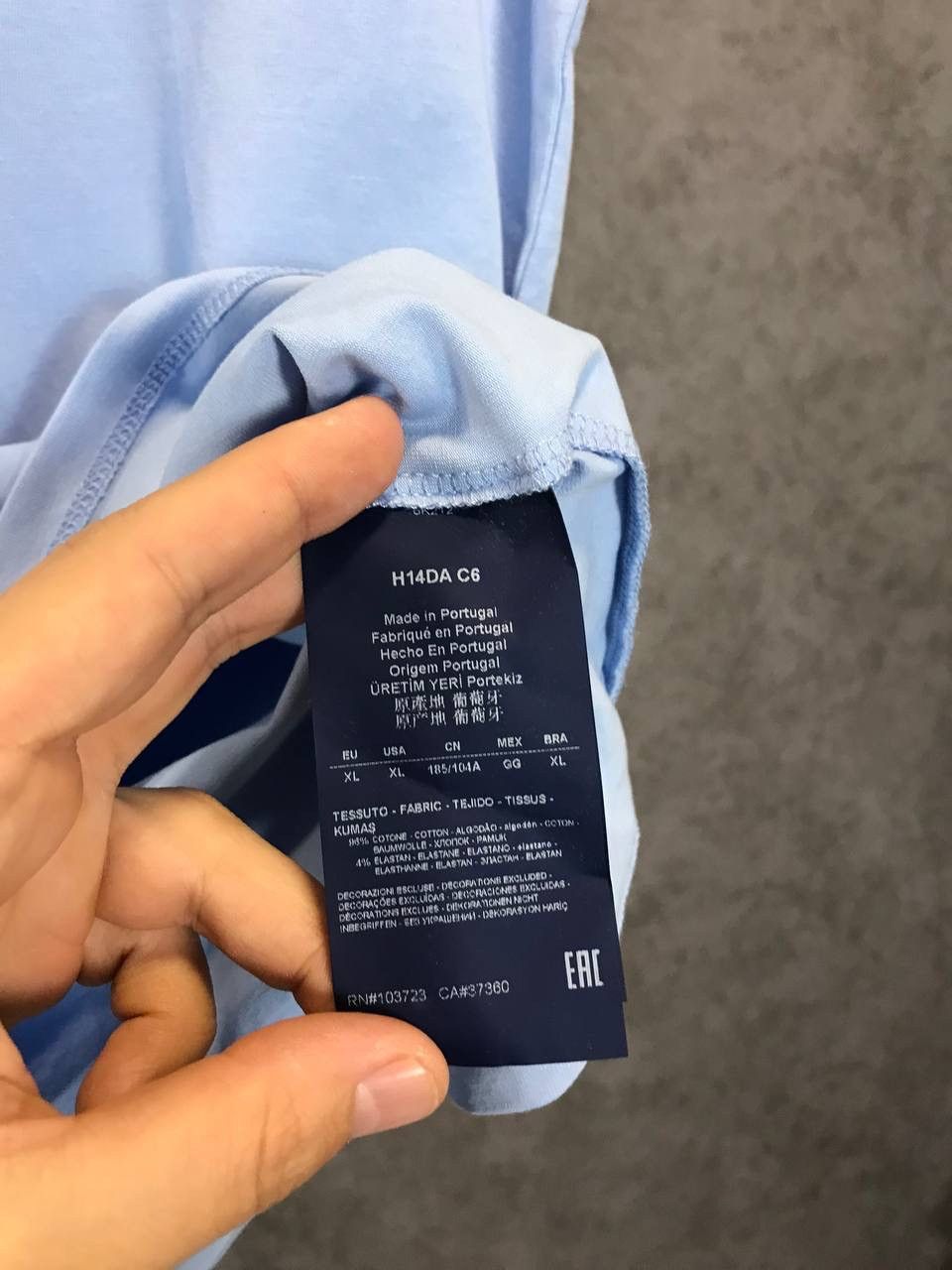 Armani Armani Jeans art designer tee Size US L / EU 52-54 / 3 - 5 Thumbnail