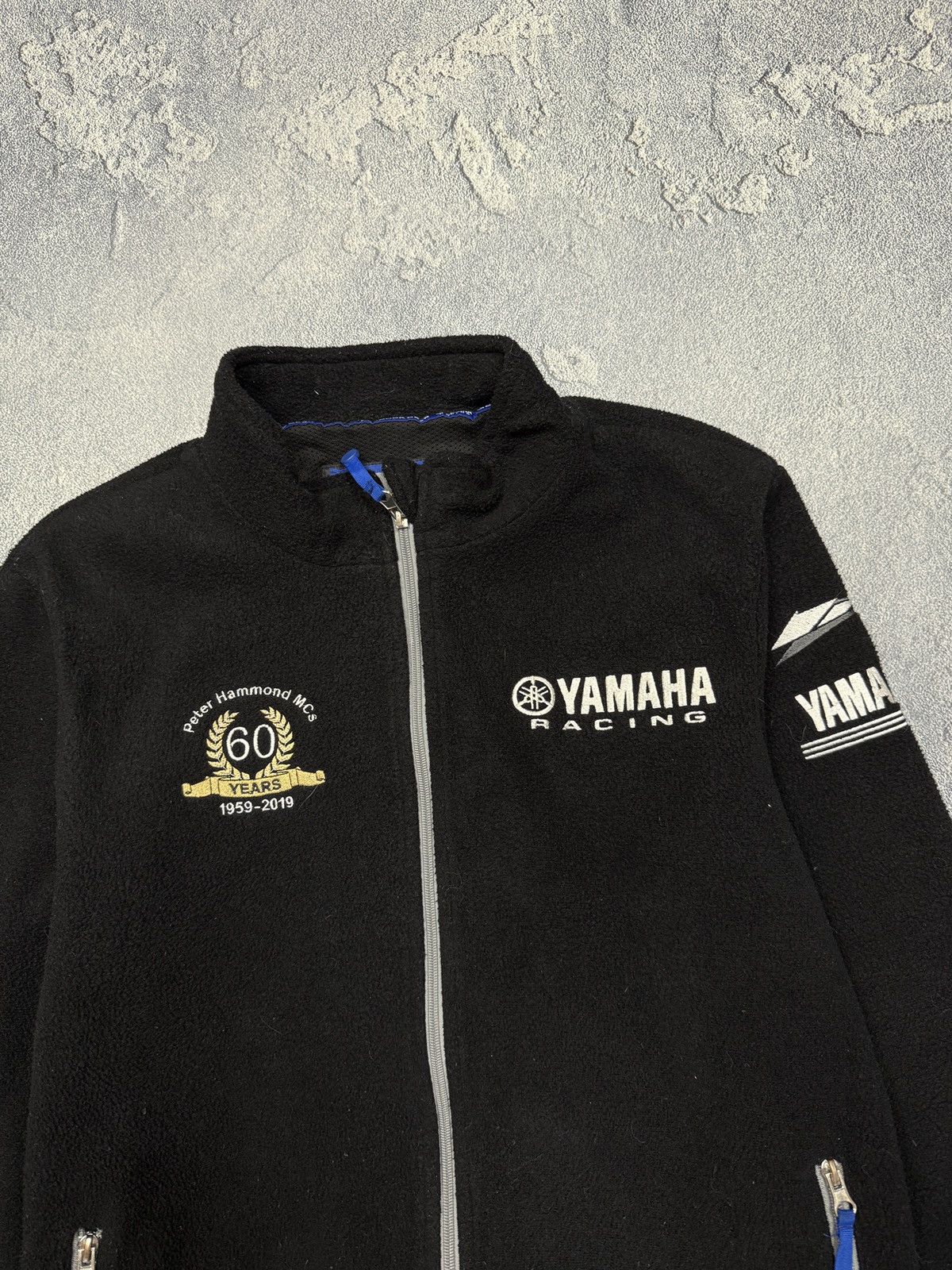 Other Vintage Yamaha Racing Fleece Jacket Motorcycle Big Logo F1 Size US M / EU 48-50 / 2 - 3 Thumbnail