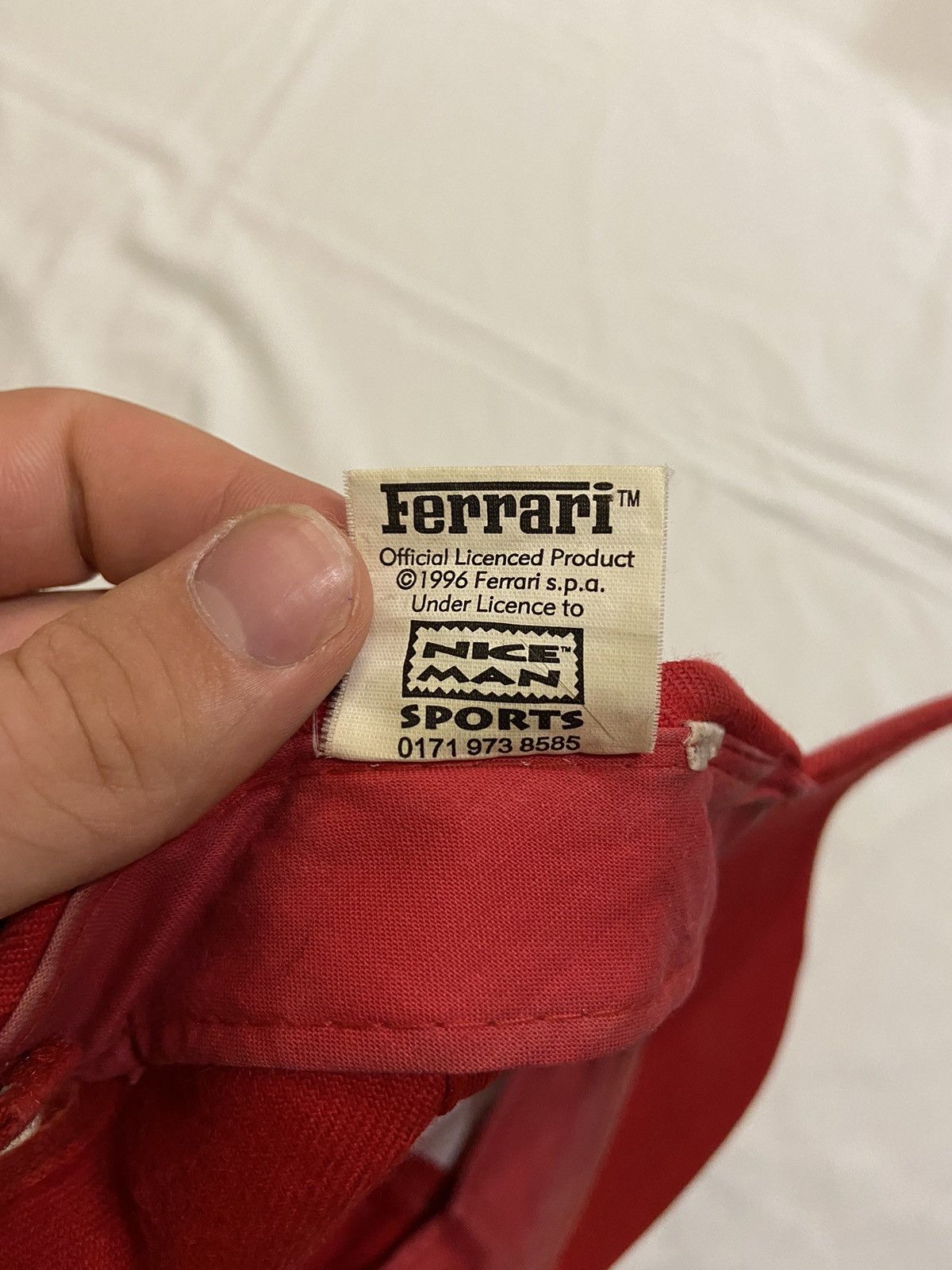 Ferrari × Vintage Vintage Ferrari red 90’s Y2K racing streetwear hat cap f-1 Size ONE SIZE - 12 Thumbnail