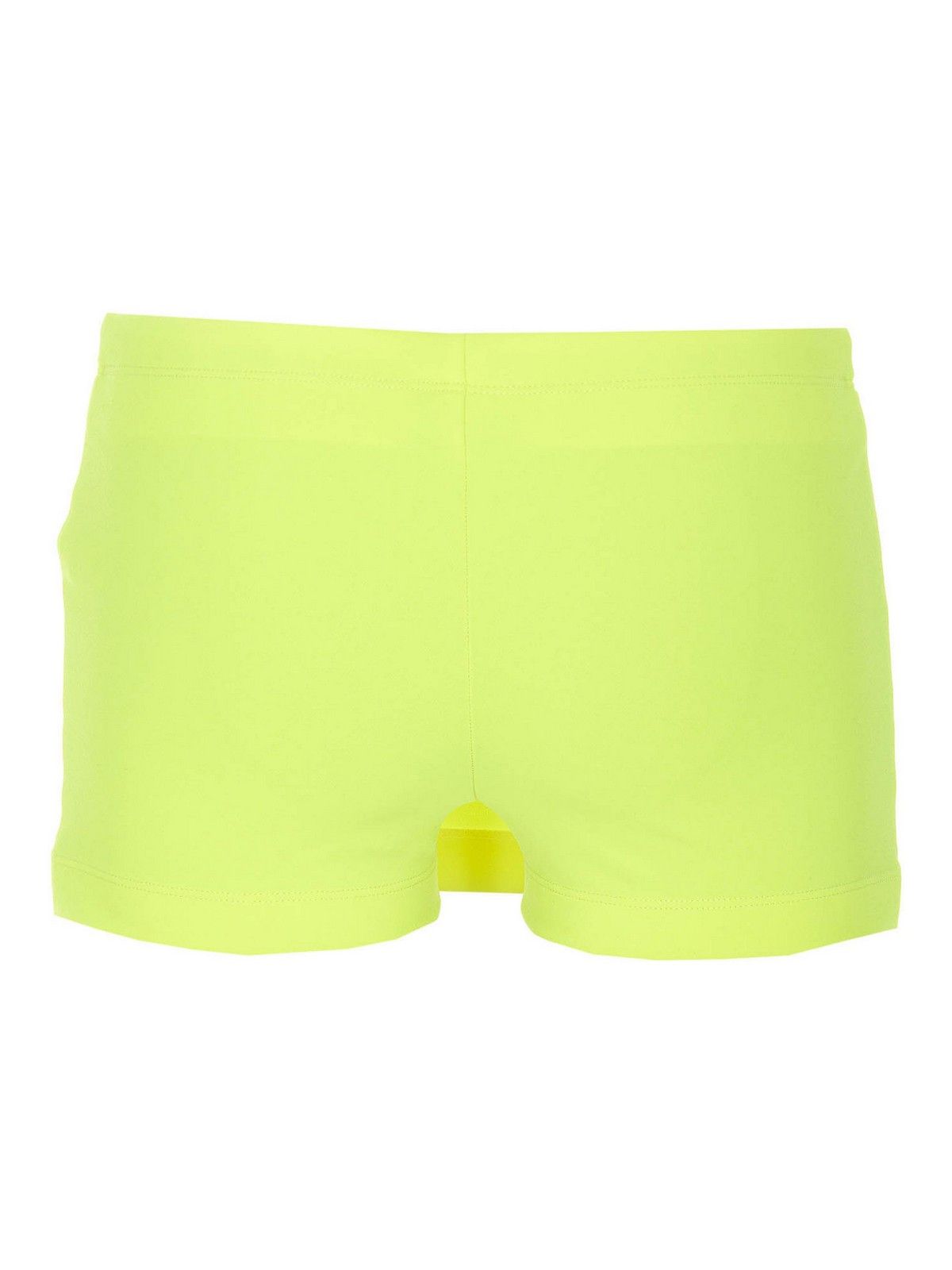 Balenciaga oc11z0426 Mini Cycling Skirt in Yellow Size 27" / US 4 / IT 40 - 2 Thumbnail