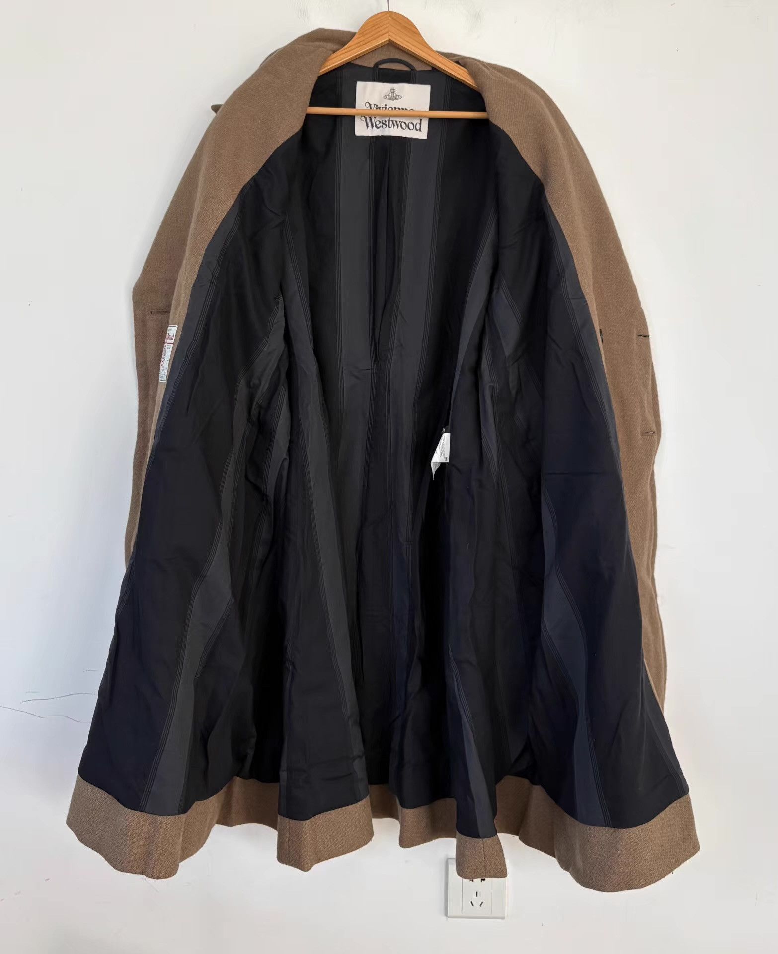 Vivienne Westwood Vivienne Westwood 17AW Men's Camel Wool Coat Ｑ21 Size US M / EU 48-50 / 2 - 4 Thumbnail