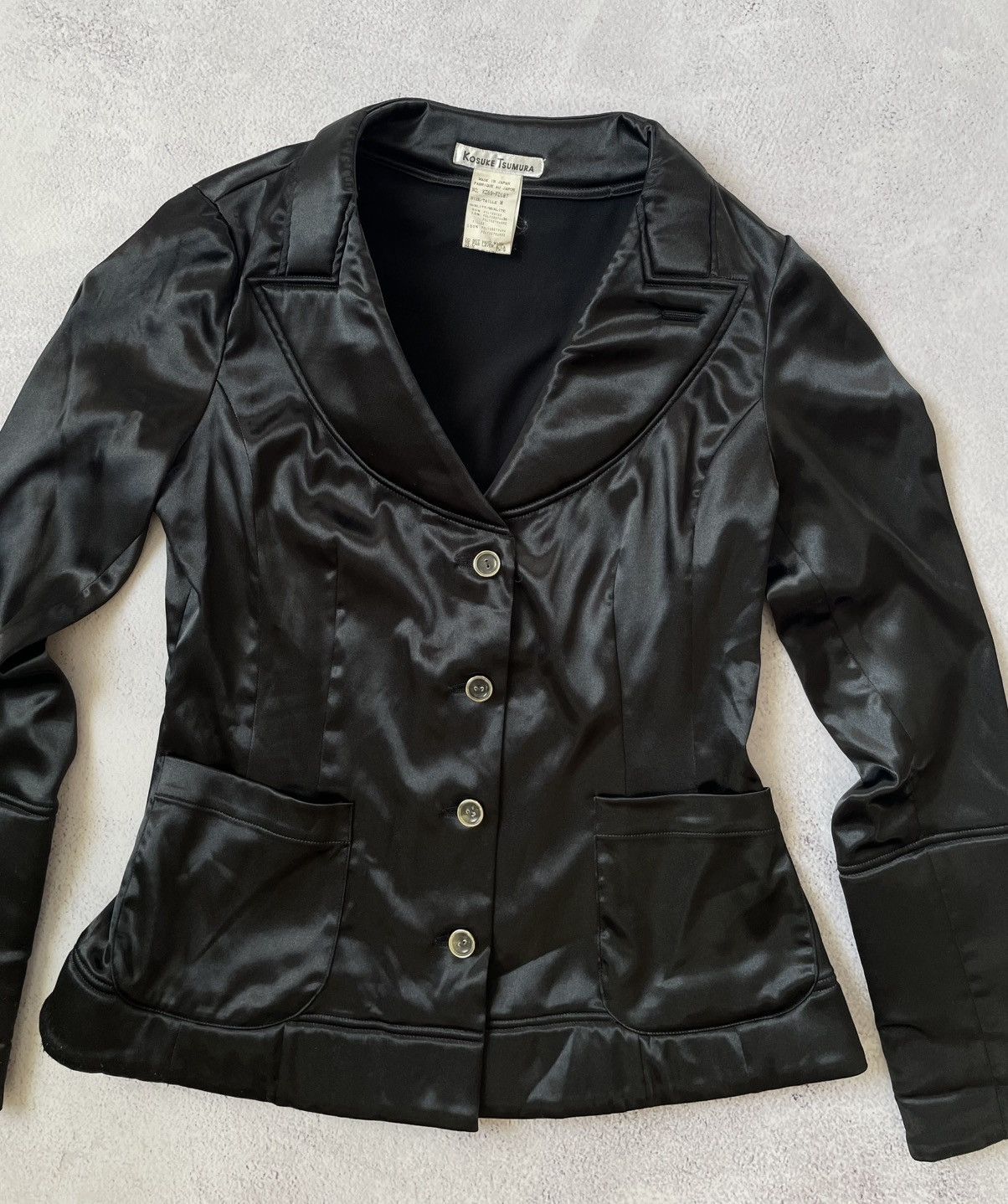 Japanese Brand × Vintage Archive! Kosuke Tsumura Issey Miyake Womens Jacket Blazer Size M / US 6-8 / IT 42-44 - 3 Thumbnail