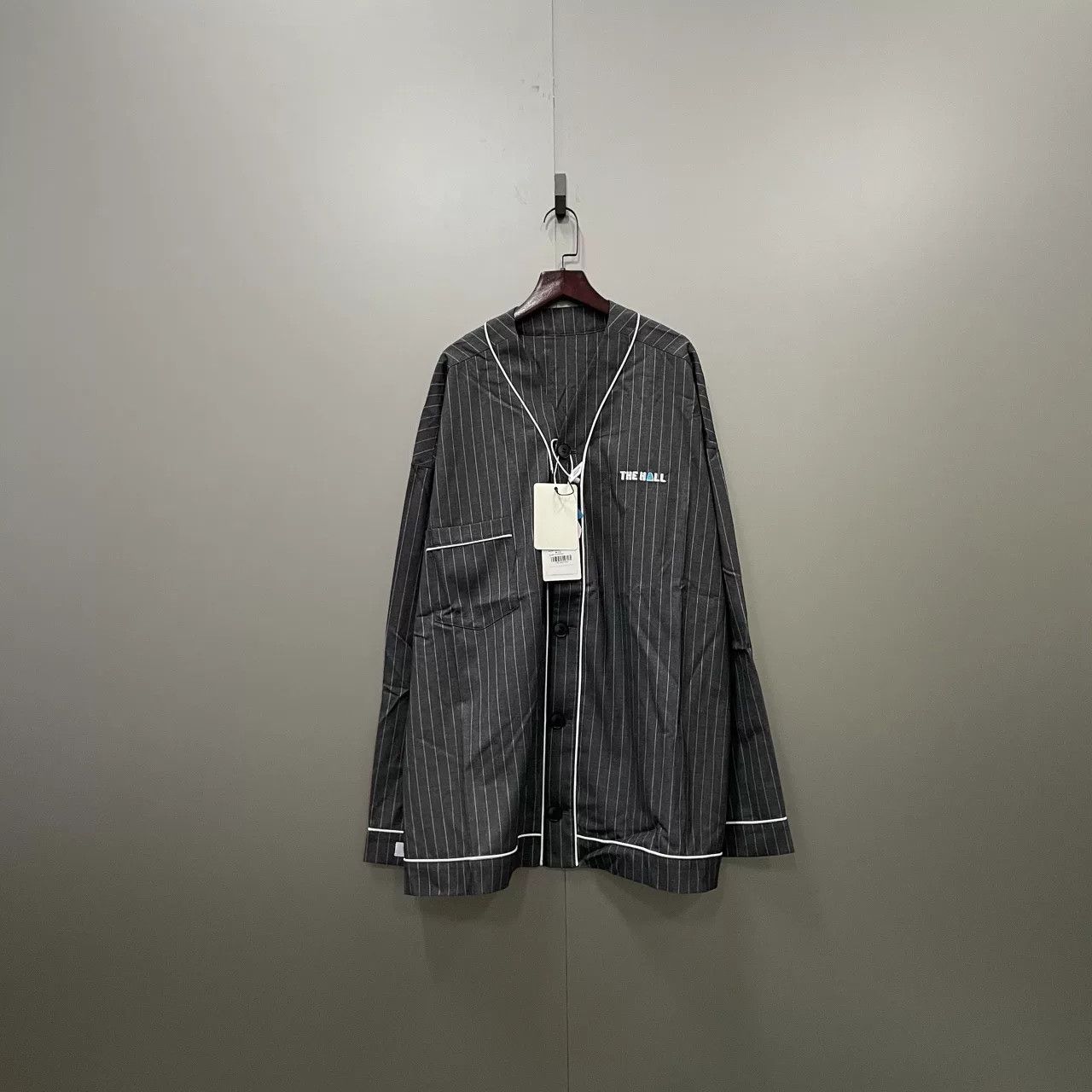 Maison Margiela gray striped homewear set Size 30" / US 8 / IT 44 - 1 Thumbnail