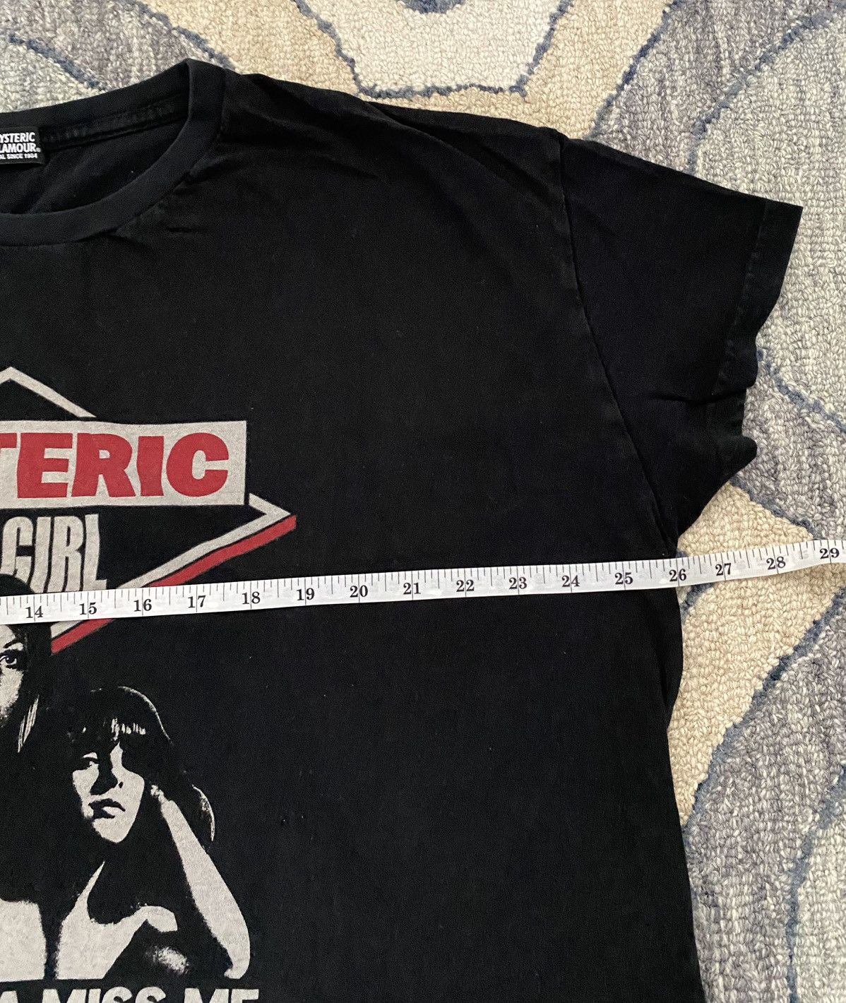 Hysteric Glamour HYSTERIC GLAMOUR ROCK TEES BAD GIRL YOU’RE GONNA MISS ME Size US XL / EU 56 / 4 - 12 Thumbnail