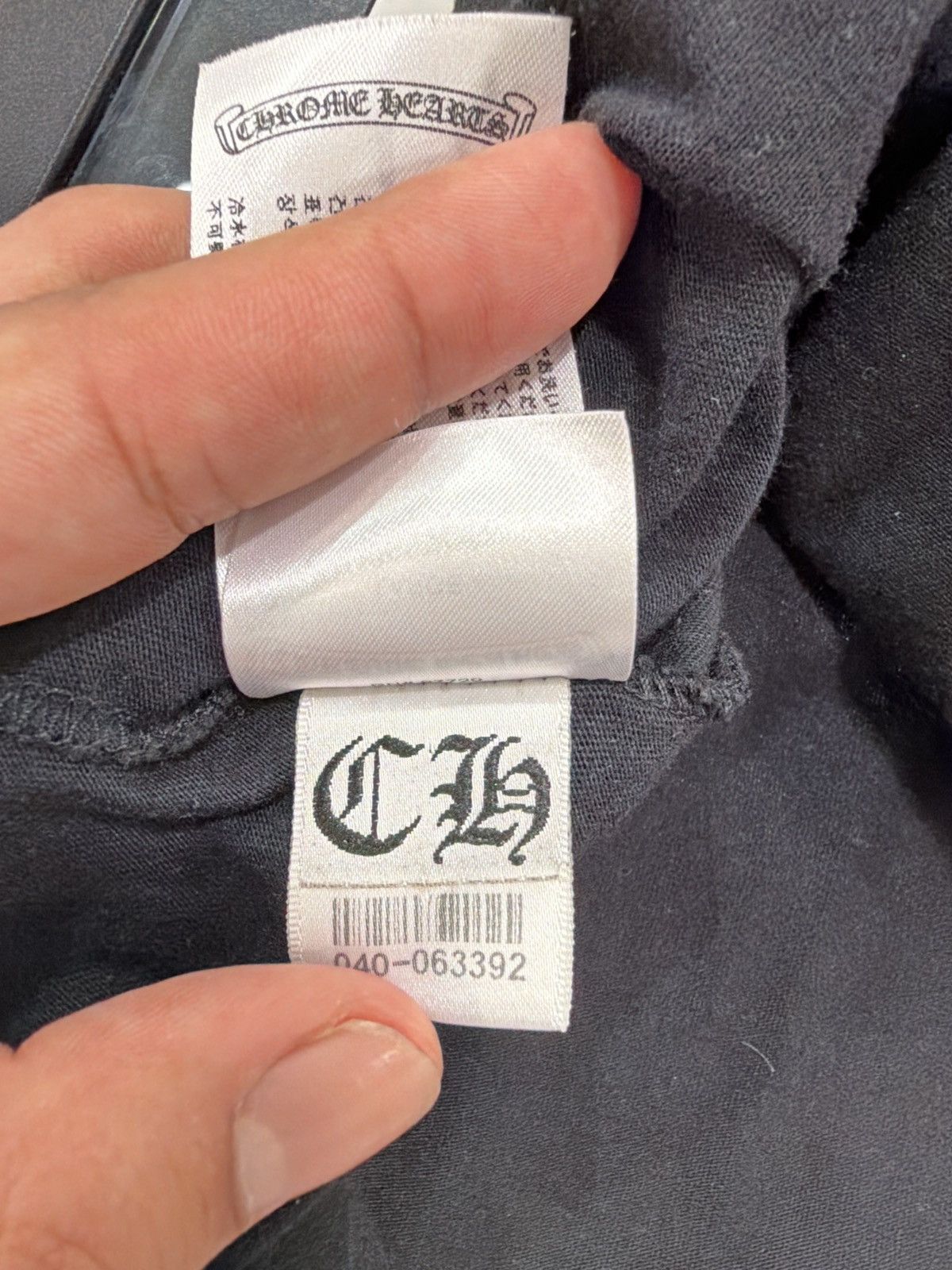 Chrome Hearts Chrome Hearts Foti Tik Tak Black Tee Size US L / EU 52-54 / 3 - 8 Thumbnail