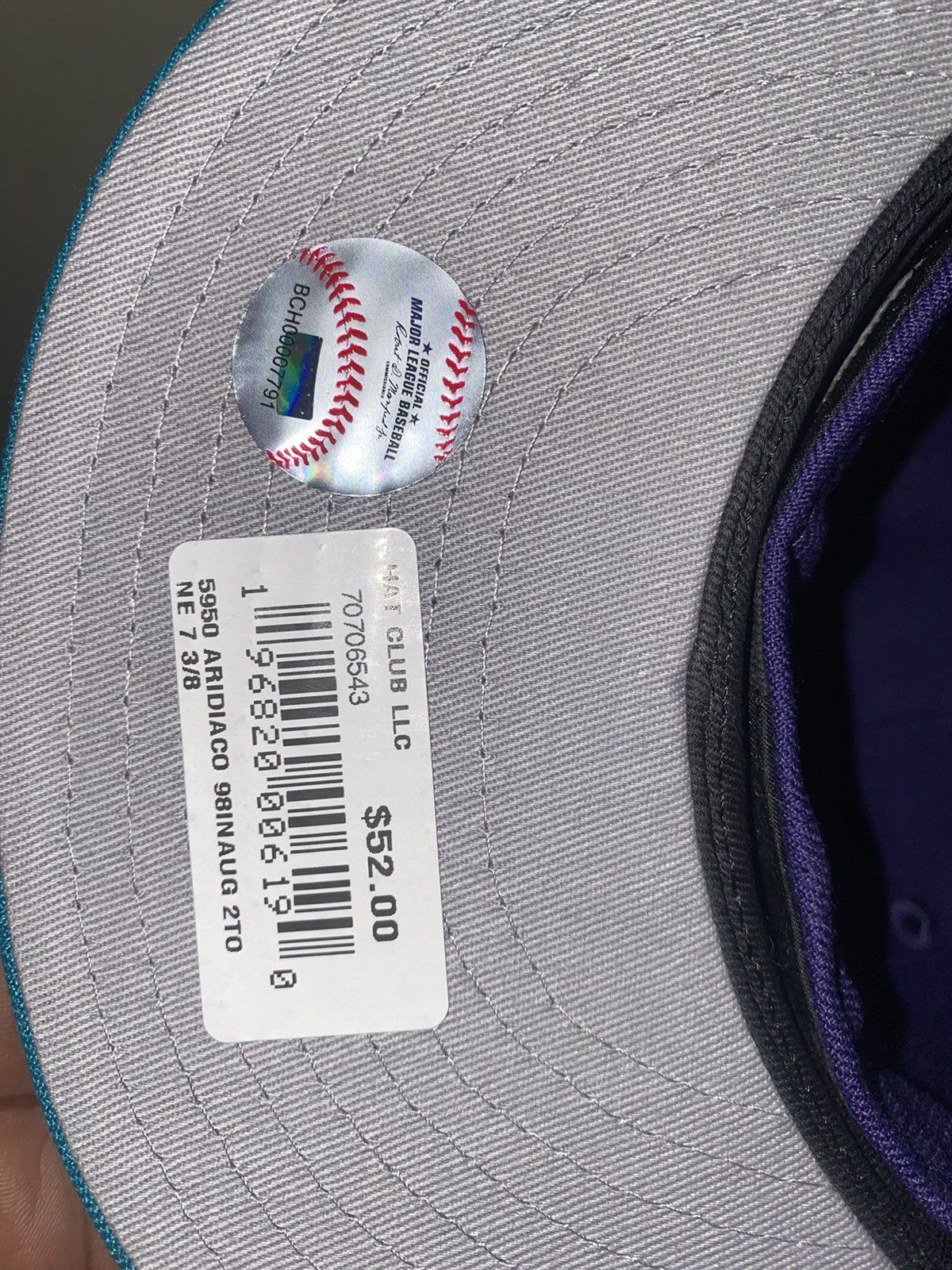 Hat Club HATCLUB Exclusive diamond backs Sz 7 3/8 Size ONE SIZE - 3 Thumbnail