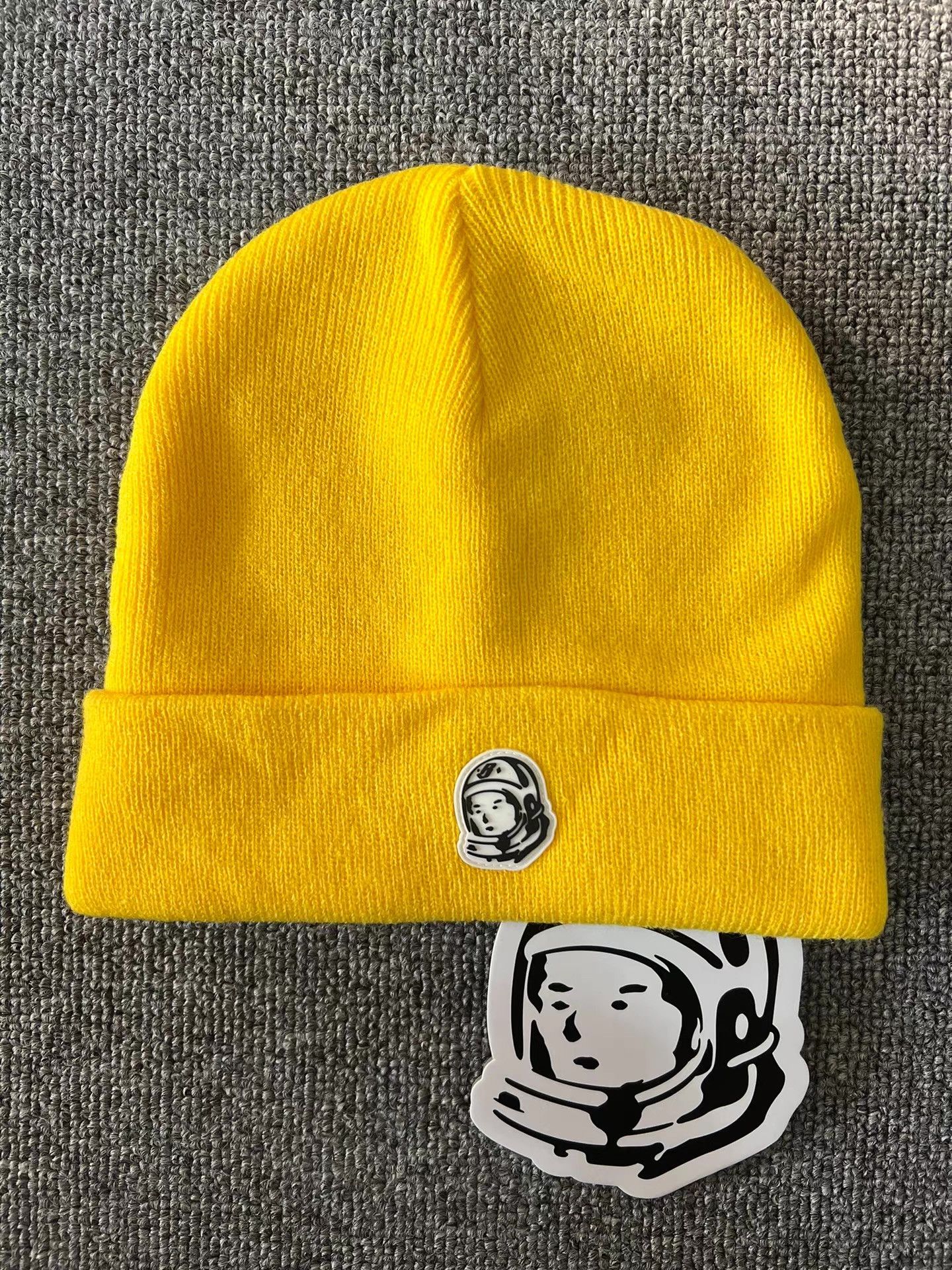 Billionaire Boys Club BBC Classic Rubber Logo Knitted Beanie Q7 Size ONE SIZE - 2 Thumbnail