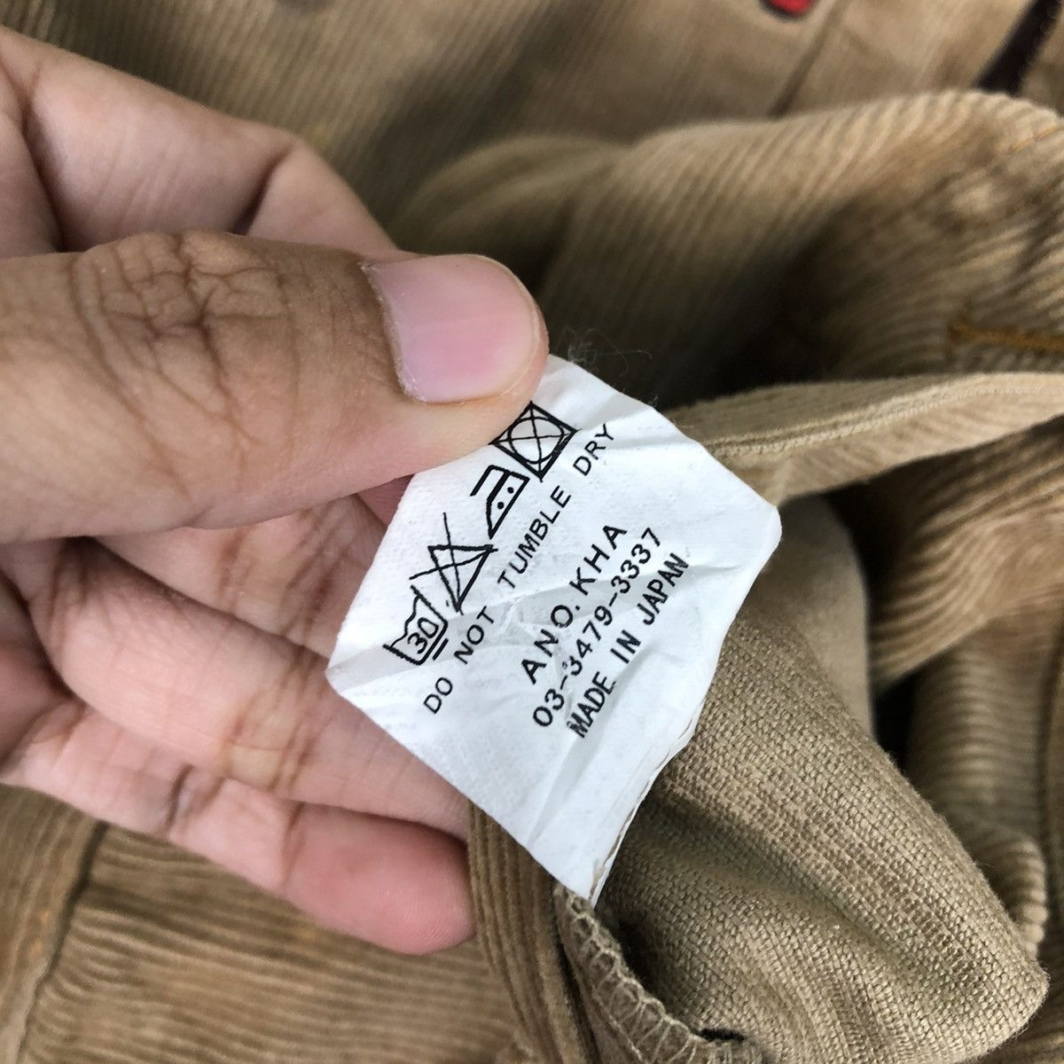 Hysteric Glamour 🔥VINTAGE CORDUROY BIKER JACKET ANOKHA SHEARLING BUTTON Size US L / EU 52-54 / 3 - 20 Thumbnail