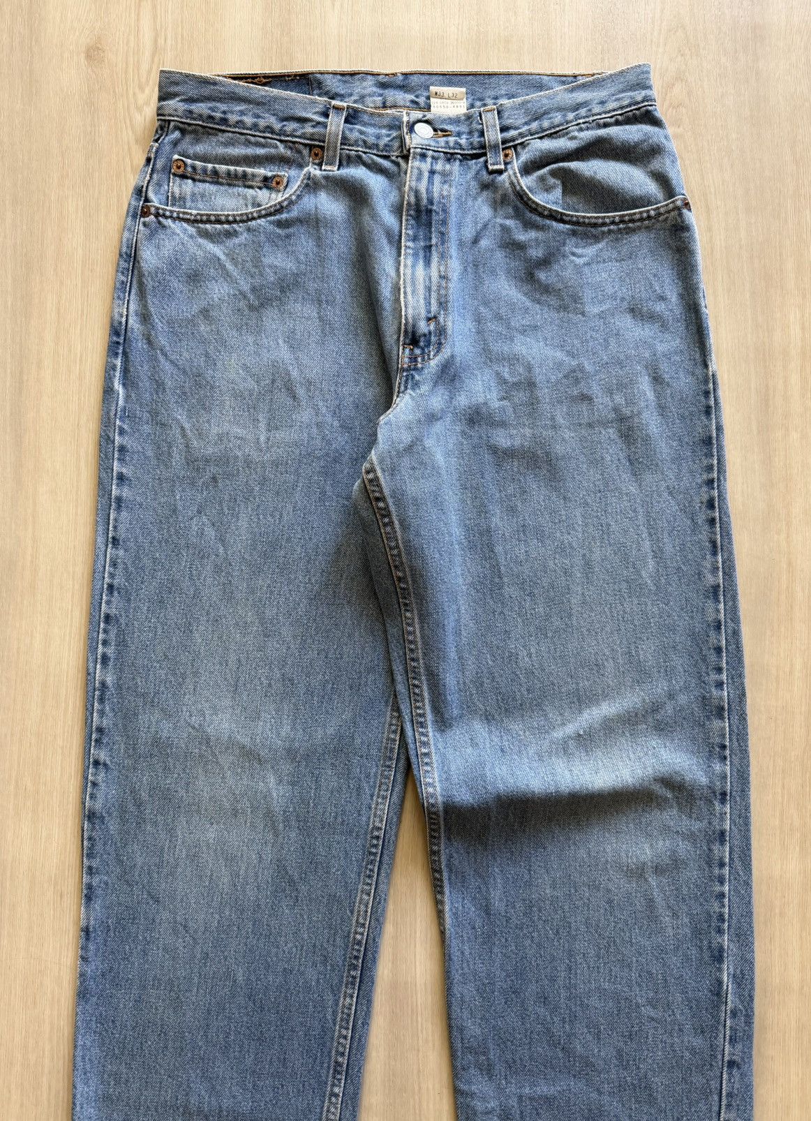 Levi's Vintage Y2K 00 Levis 550 Red Tab Relaxed Fit 33x32 *32x31 Size US 32 / EU 48 - 5 Thumbnail