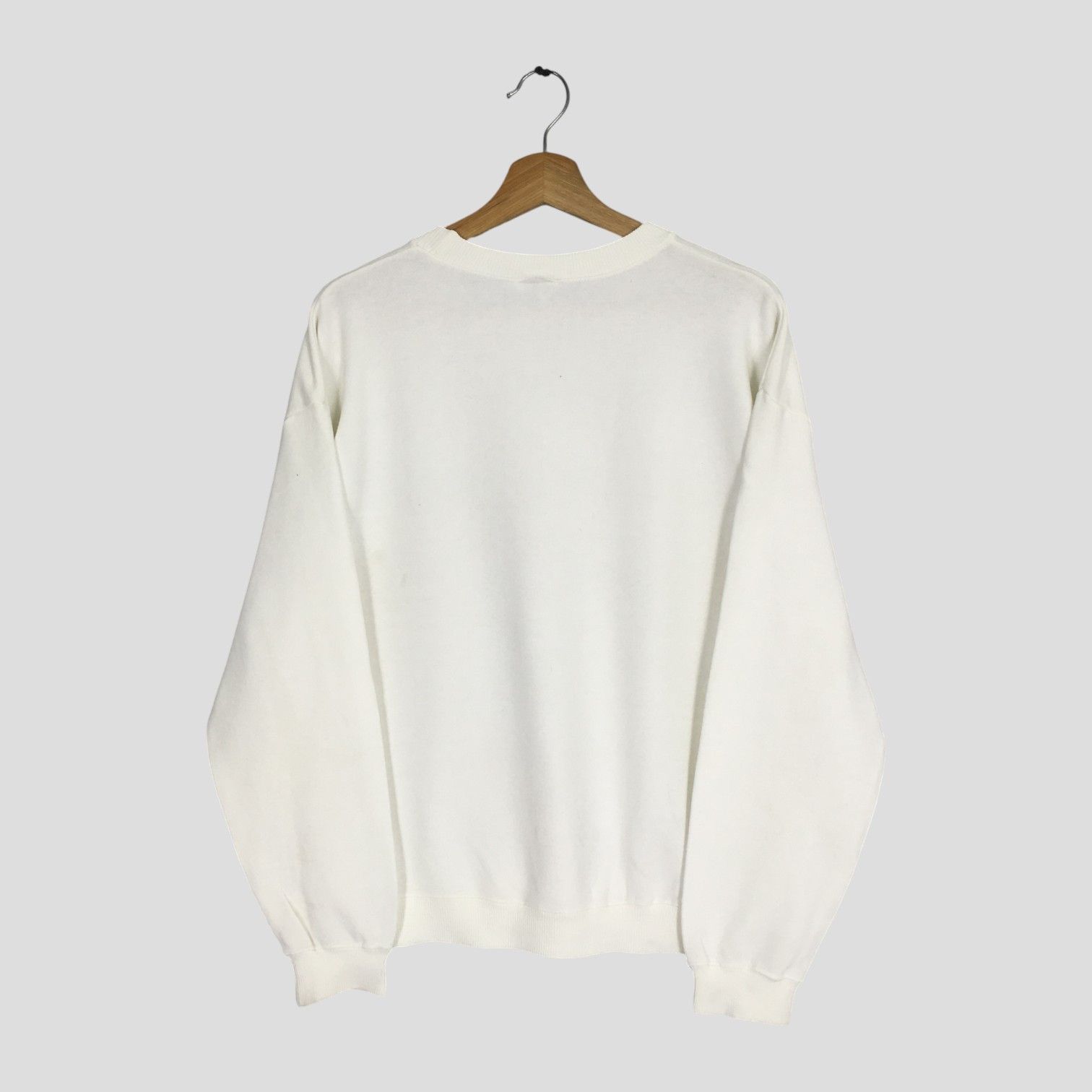 Hai Sporting Gear vintage white sweatshirt - 418 Size US M / EU 48-50 / 2 - 2 Thumbnail
