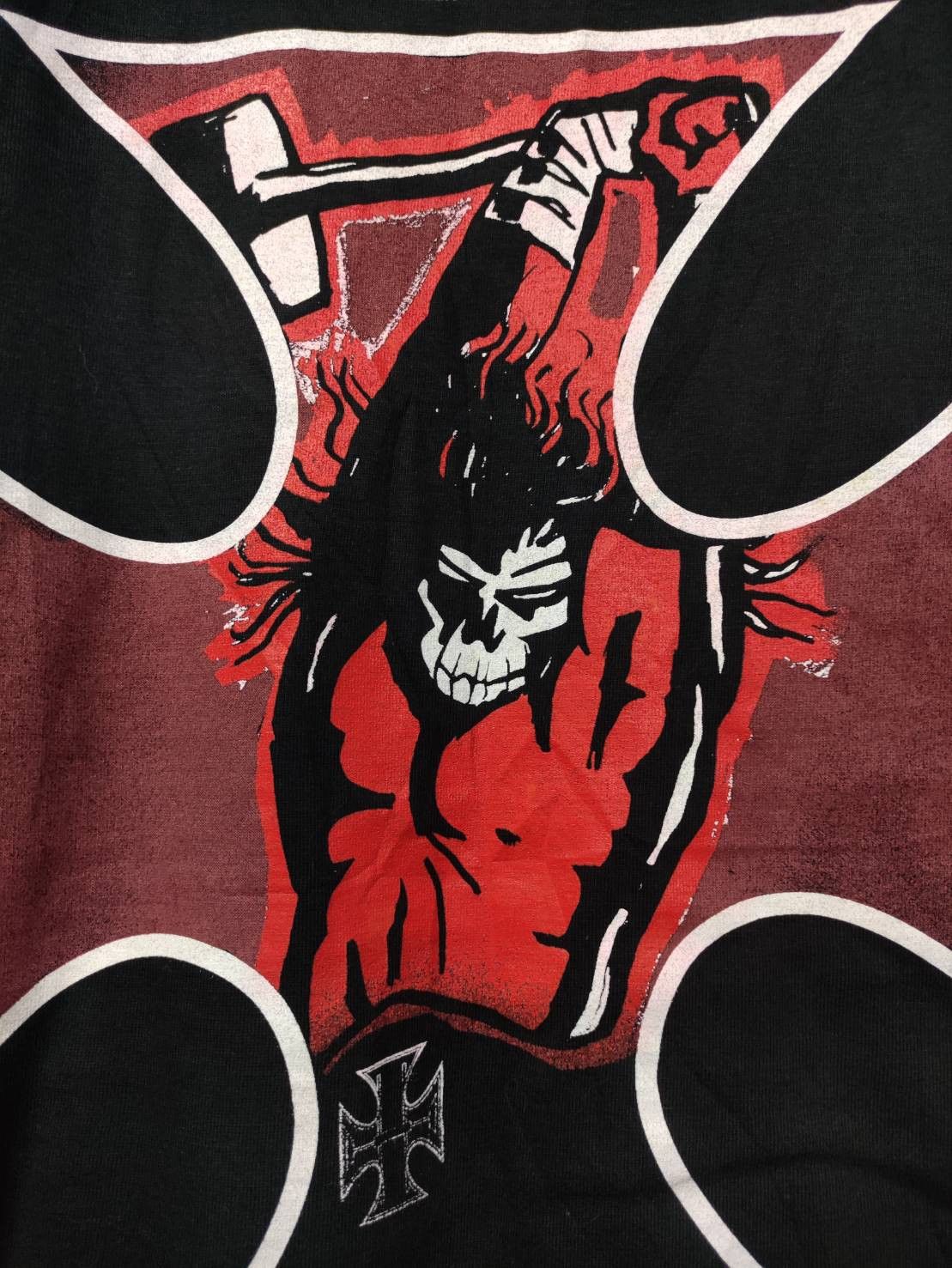 WWE Vtg 00's Triple H " Bring The Hammer Down " T-shirt Size US L / EU 52-54 / 3 - 11 Thumbnail