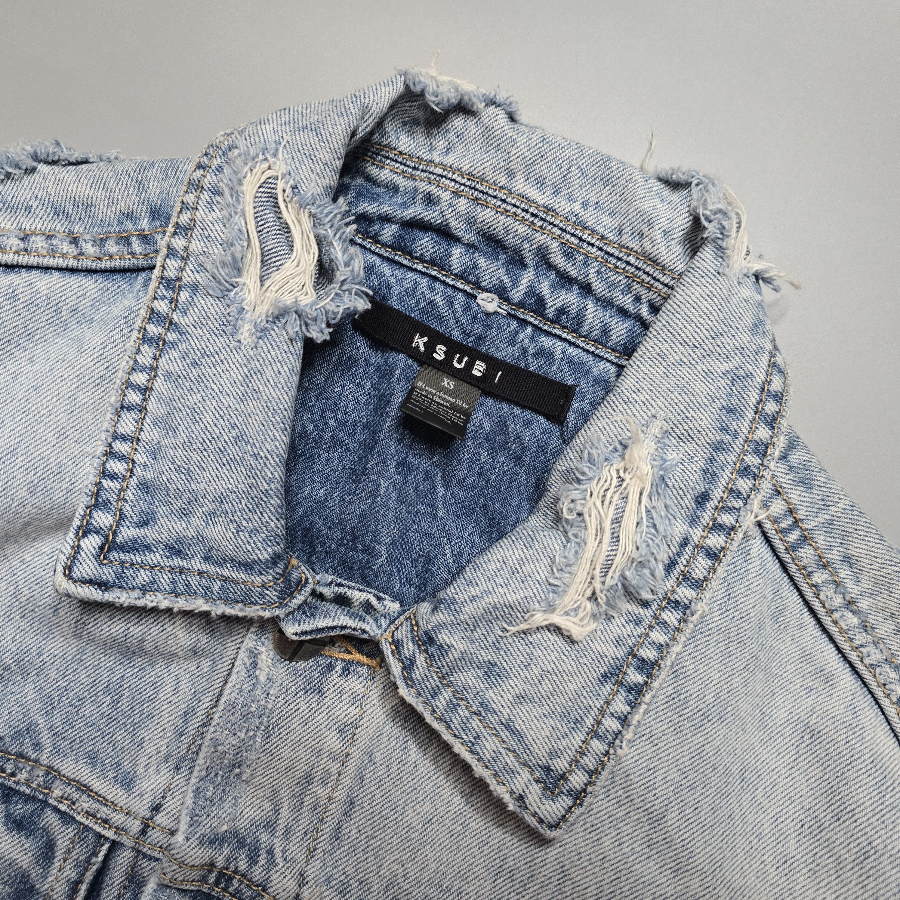 Ksubi Ksubi - Oversized Denim Jacket - Chillz Size US XS / EU 42 / 0 - 5 Thumbnail