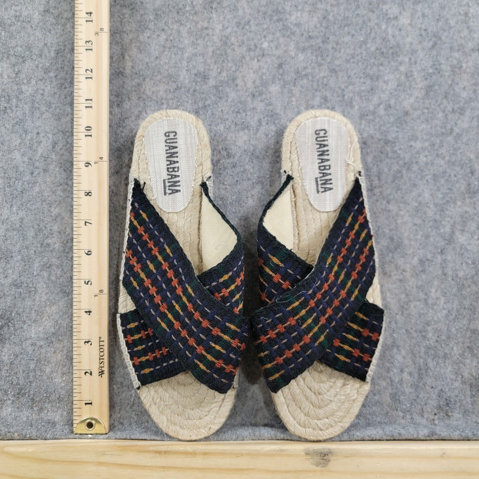 Todd Snyder Guanabana x Todd Snyder Crossed Band Platform Espadrilles Size US 9 / EU 42 - 10 Thumbnail